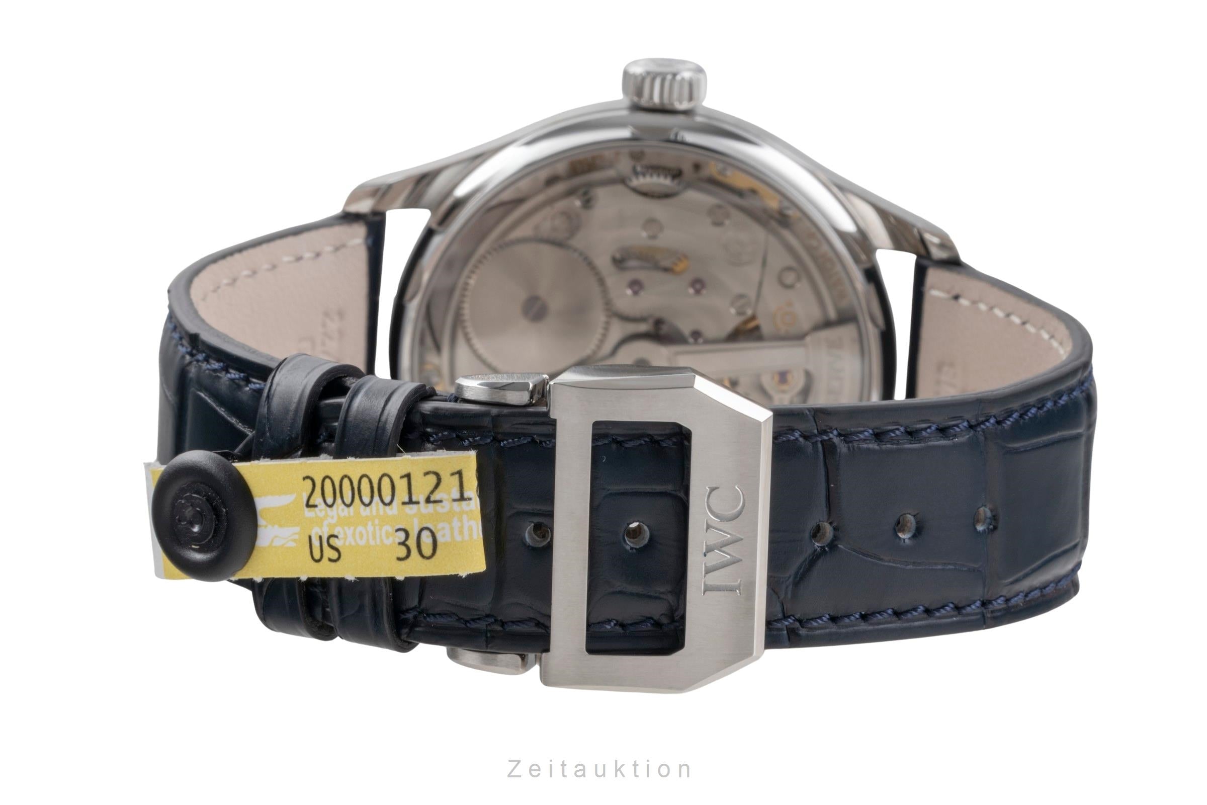 IWC Portugieser acciaio automatismo orologio da uomo IW500107 LP: 14000EUR  [2505581]