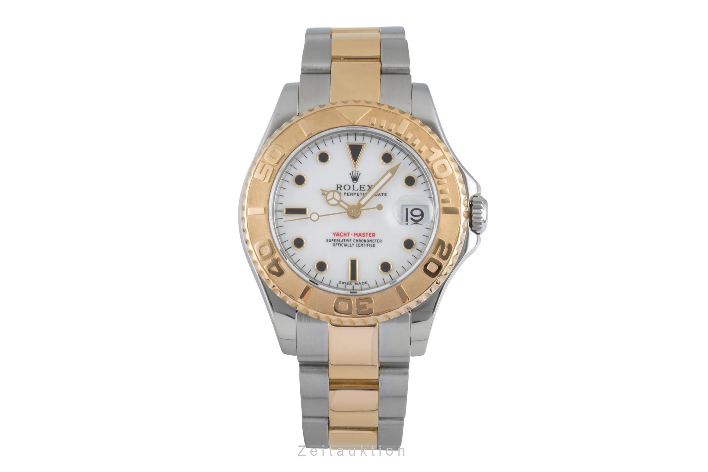 Rolex Yacht-Master steel / gold automatic men's watch 168623 LP: 16000EUR  [2505583]