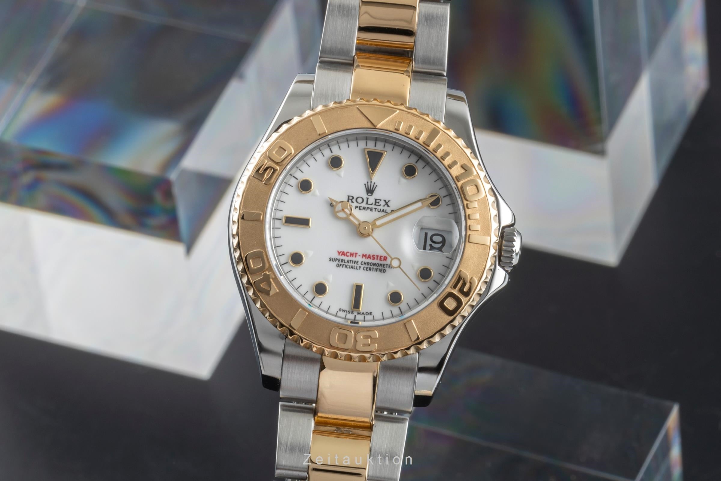 Rolex Yacht-Master steel / gold automatic men's watch 168623 LP: 16000EUR  [2505583]