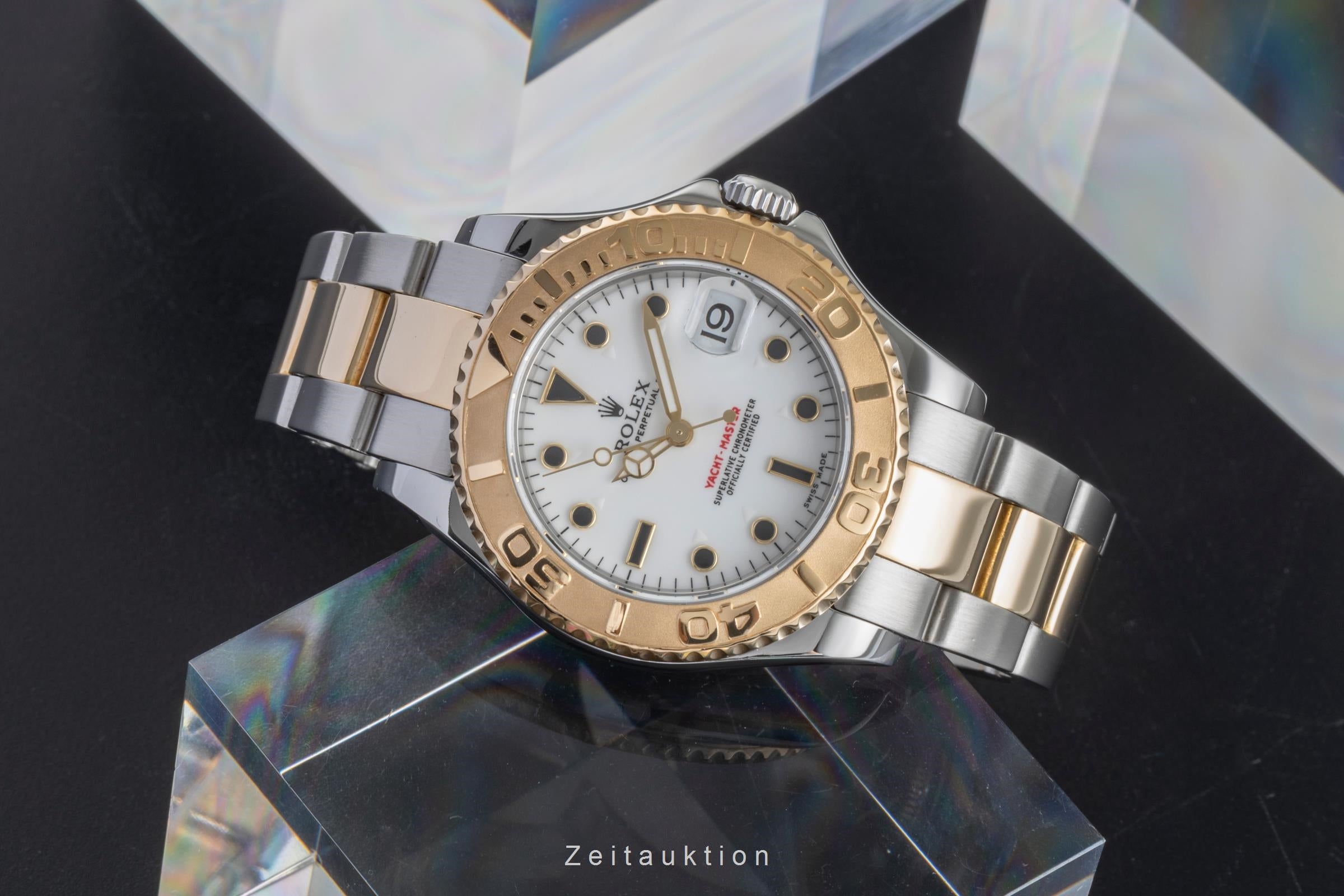 Rolex Yacht-Master steel / gold automatic men's watch 168623 LP: 16000EUR  [2505583]