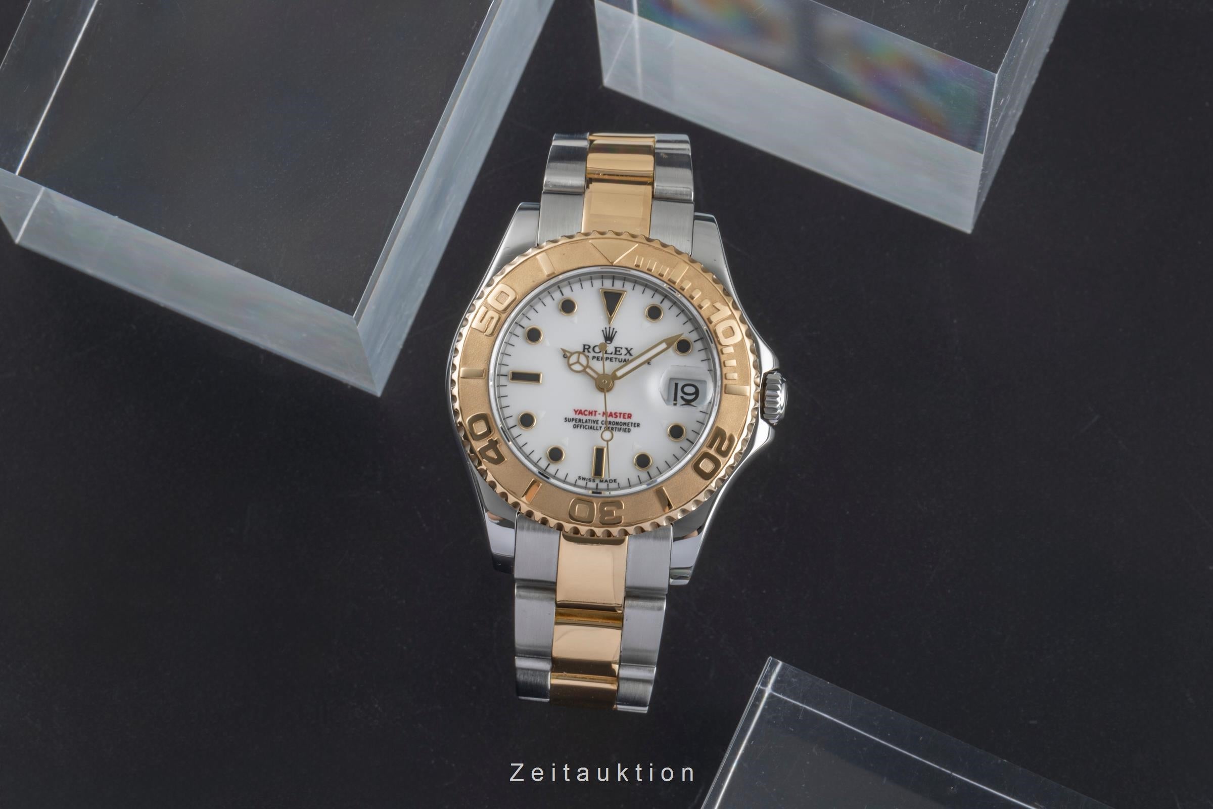 Rolex Yacht-Master steel / gold automatic men's watch 168623 LP: 16000EUR  [2505583]