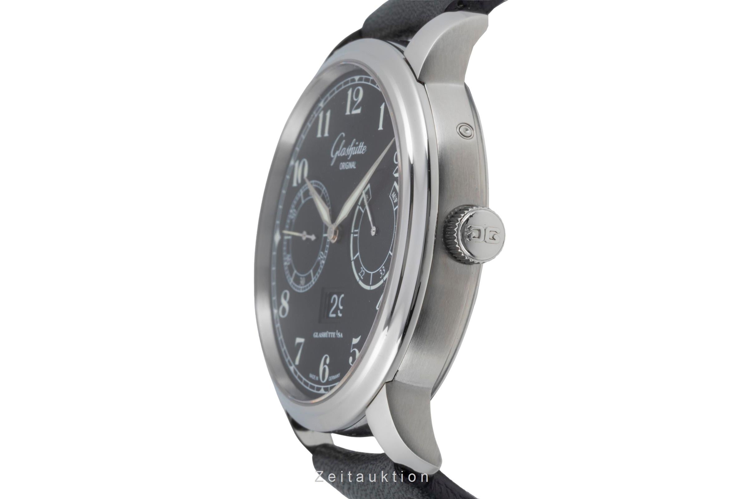 Glashütte Senator acier automatique montre pour hommes 100-14-07-02-30  [2505584]