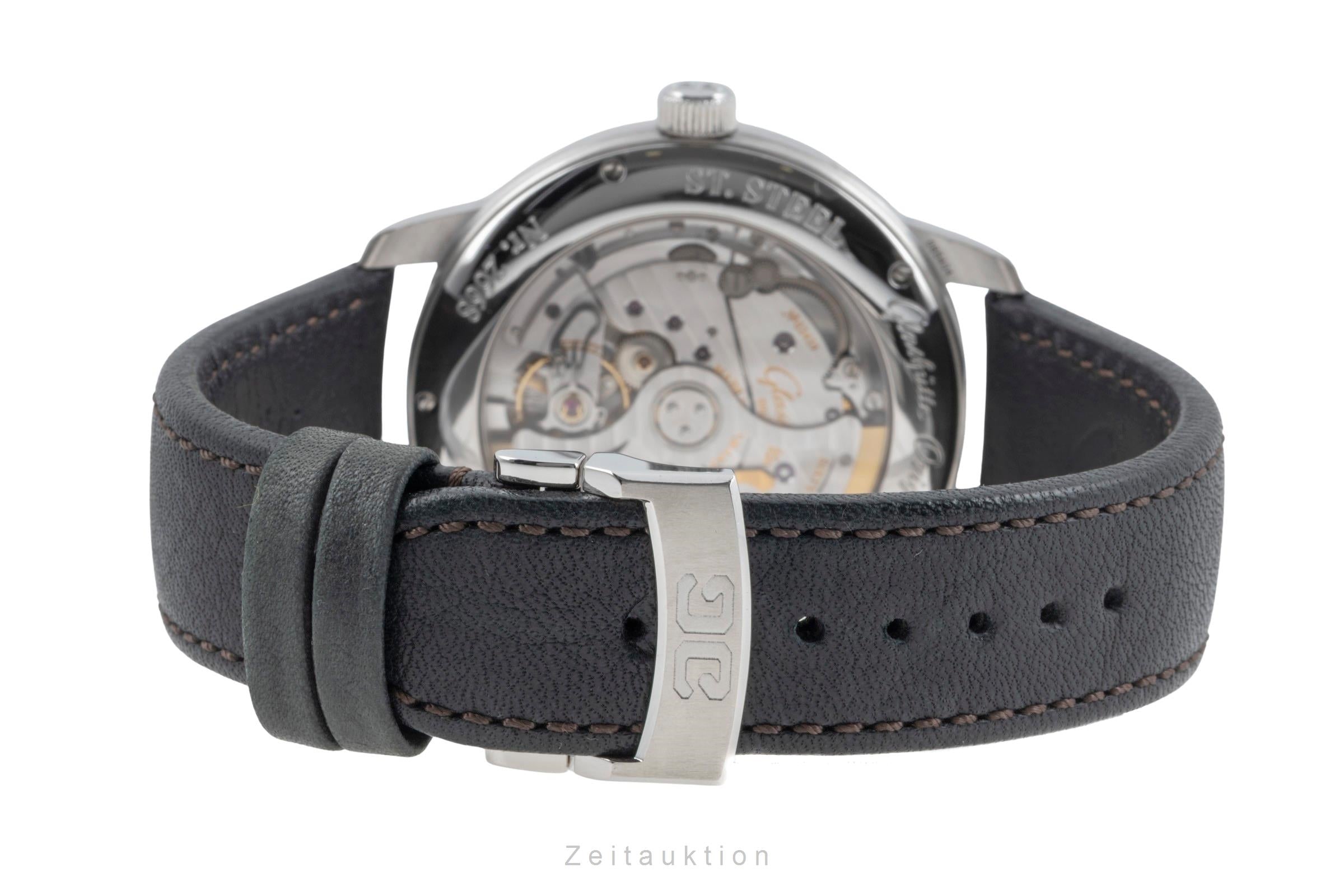 Glashütte Senator acier automatique montre pour hommes 100-14-07-02-30  [2505584]