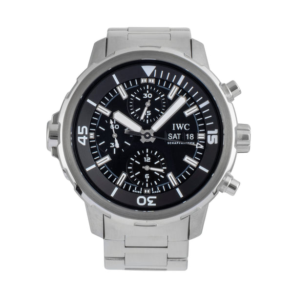 IWC Aquatimer chronographe acier automatique montre pour hommes IW376804 LP: 8800EUR  [2505585]