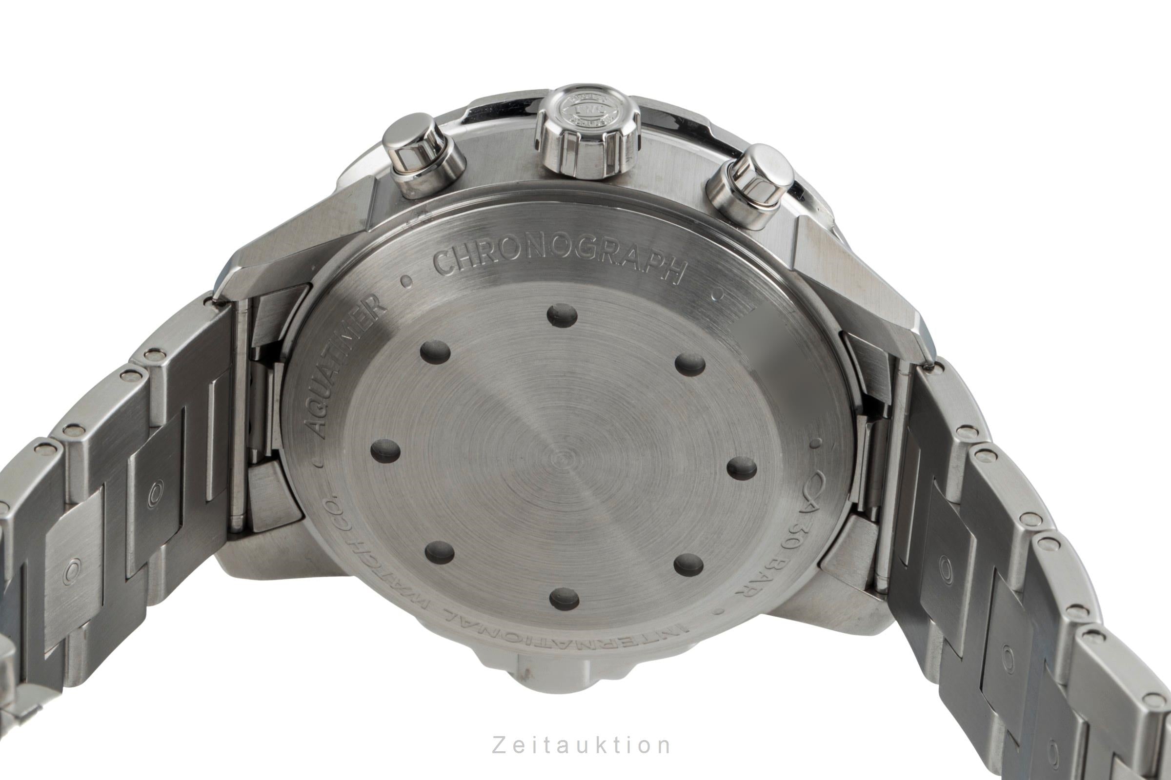 IWC Aquatimer chronographe acier automatique montre pour hommes IW376804 LP: 8800EUR  [2505585]