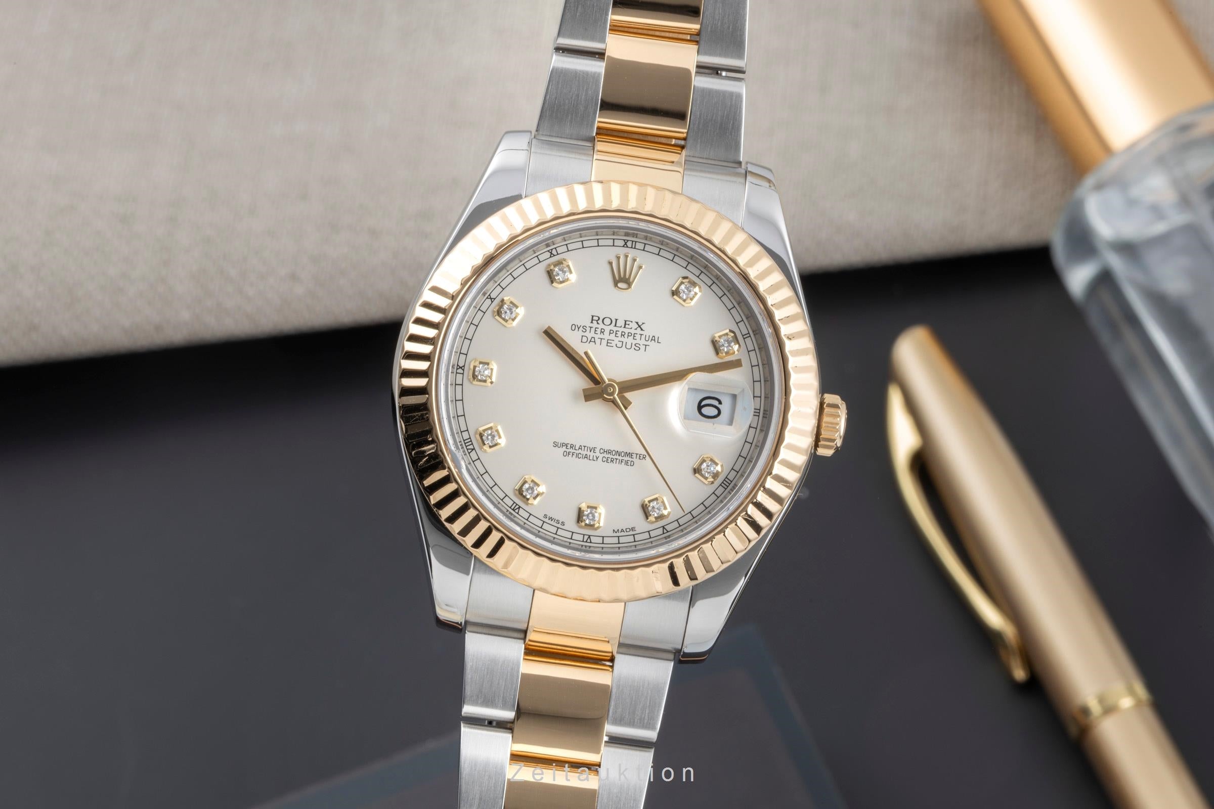 Rolex Datejust steel / gold automatic men's watch 116333  [2505589]