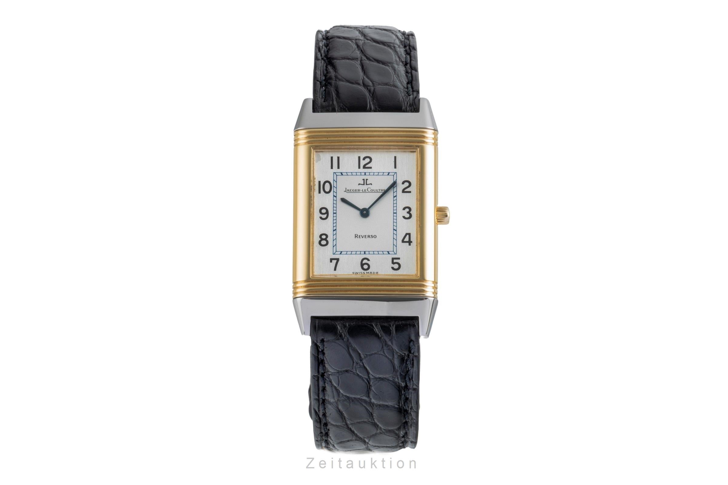 Jaeger LeCoultre Reverso acier / or  quartz montre pour hommes Q2515420 , 250.5.08 LP: 7500EUR  [2505590]