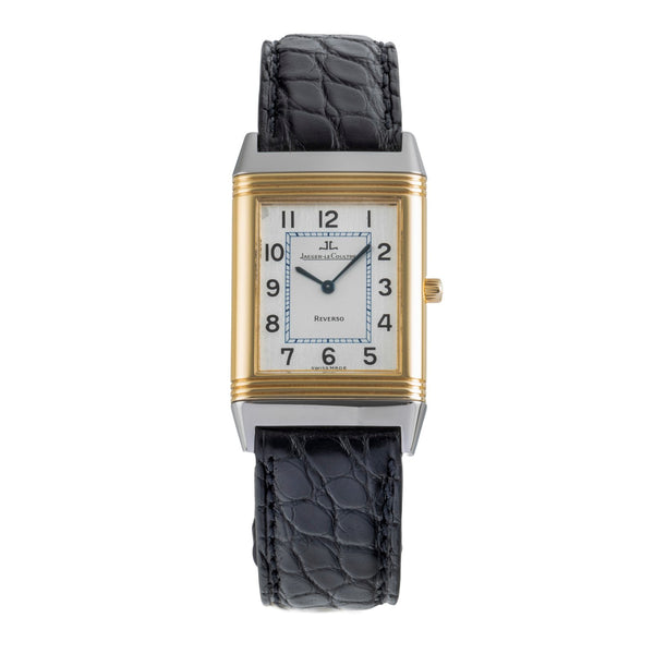 Jaeger LeCoultre Reverso acier / or  quartz montre pour hommes Q2515420 , 250.5.08 LP: 7500EUR  [2505590]