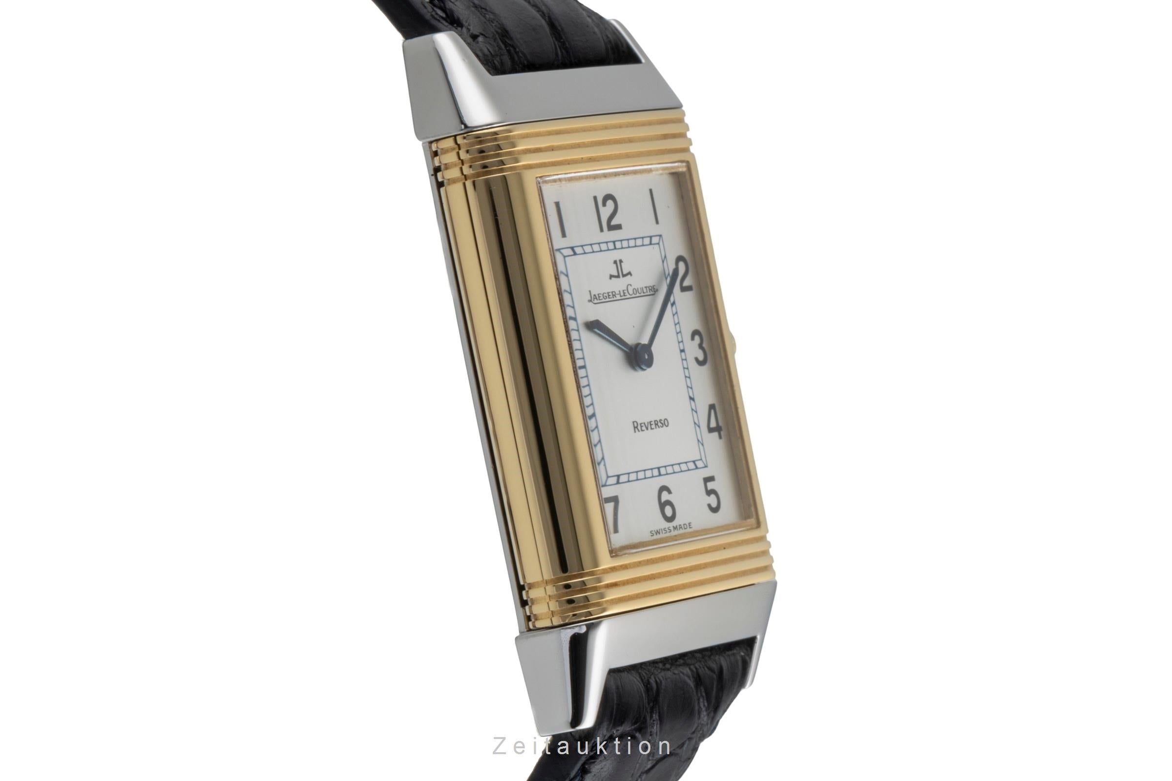 Jaeger LeCoultre Reverso acier / or  quartz montre pour hommes Q2515420 , 250.5.08 LP: 7500EUR  [2505590]