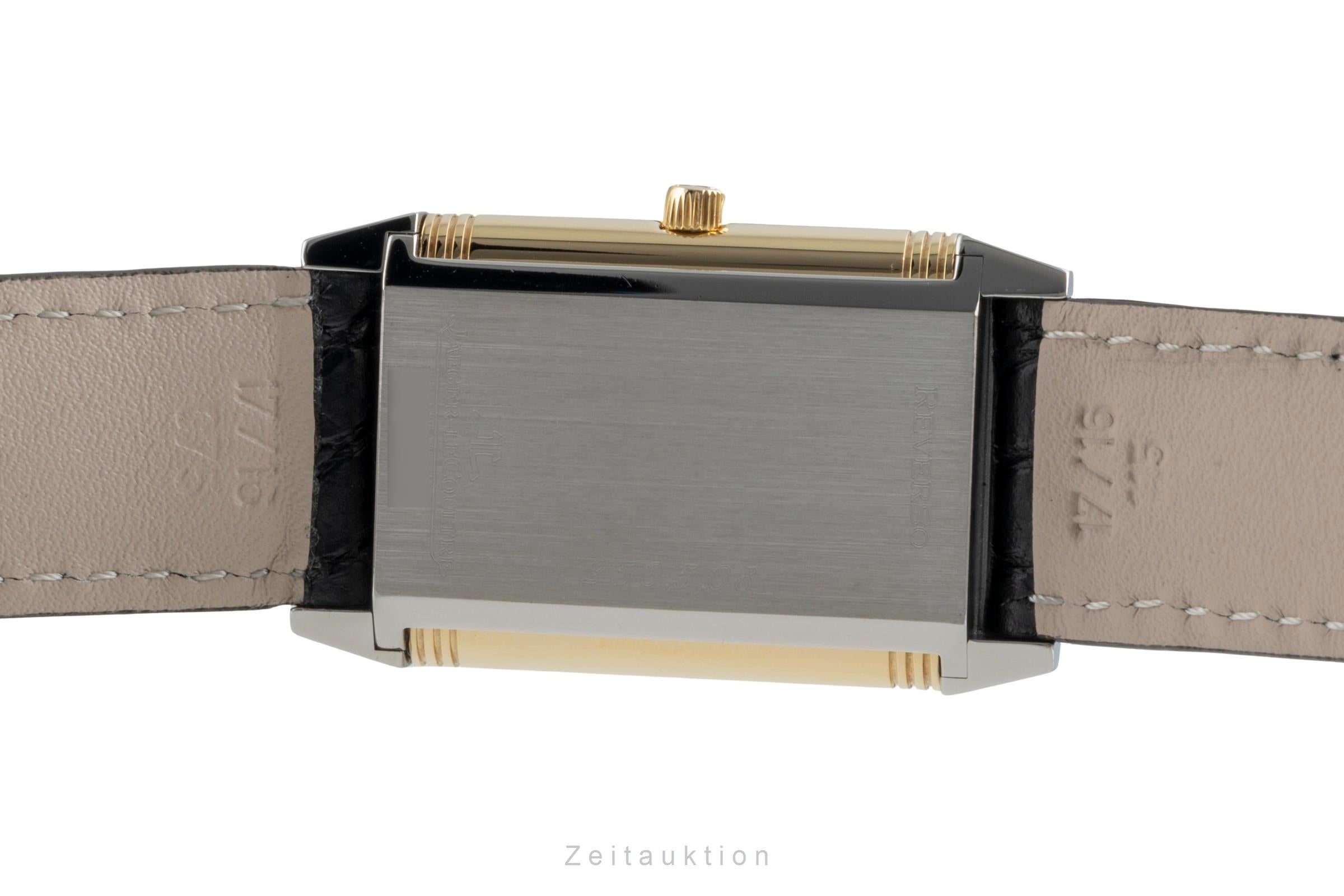 Jaeger LeCoultre Reverso acier / or  quartz montre pour hommes Q2515420 , 250.5.08 LP: 7500EUR  [2505590]