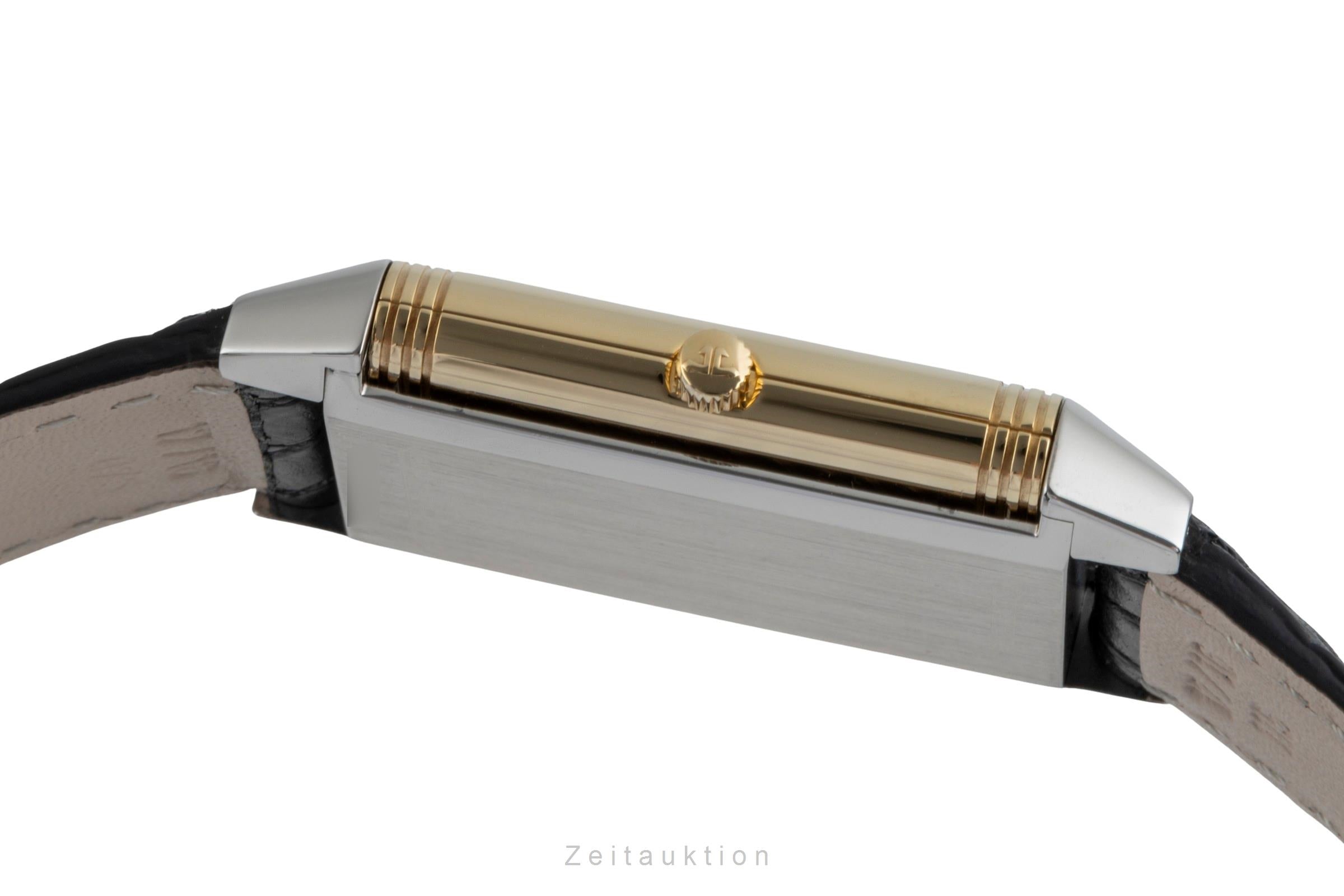 Jaeger LeCoultre Reverso acier / or  quartz montre pour hommes Q2515420 , 250.5.08 LP: 7500EUR  [2505590]