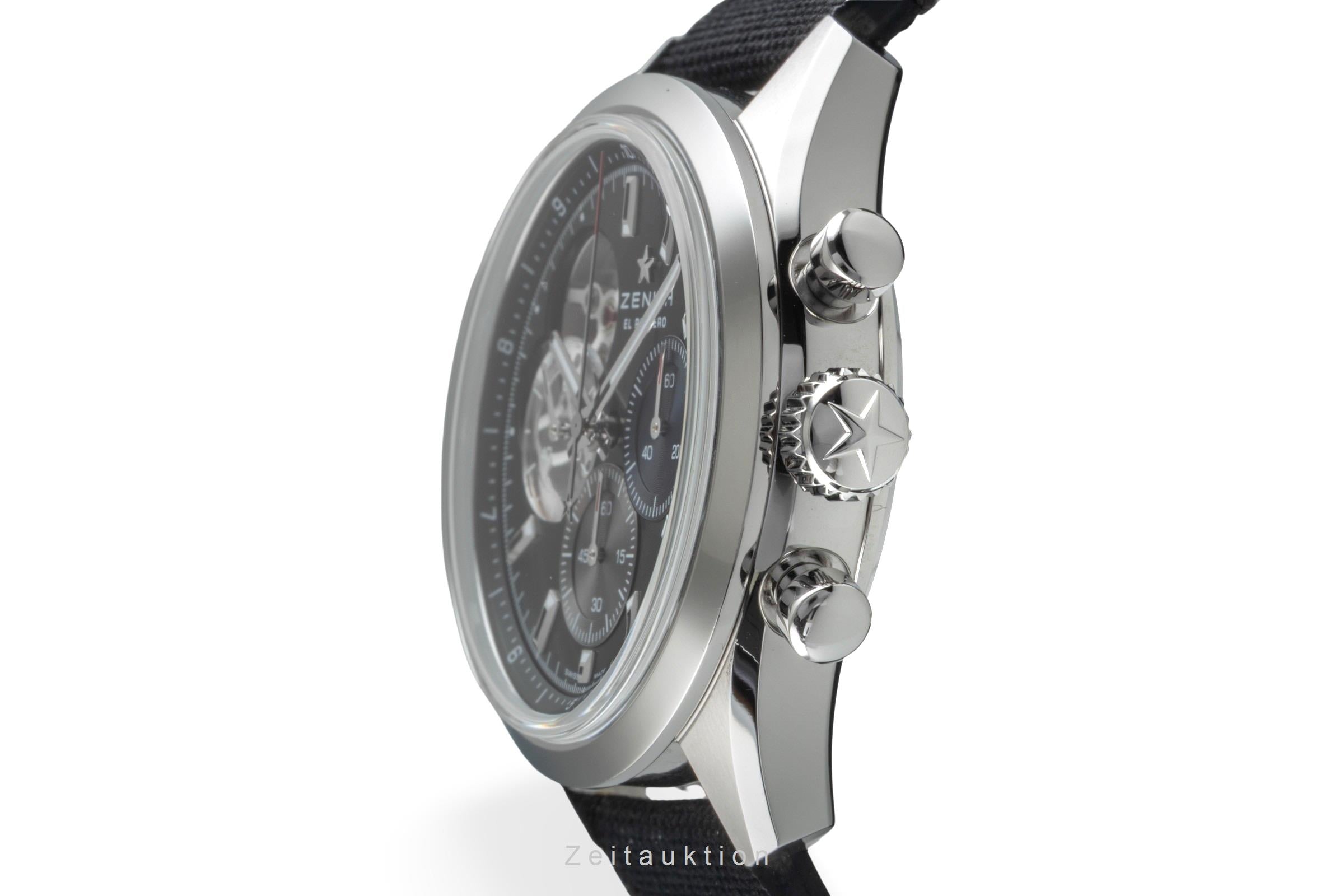 Zenith Chronomaster cronografo acciaio automatismo orologio da uomo 03.3300.3604/21.C822 LP: 10100EUR  [2505595]