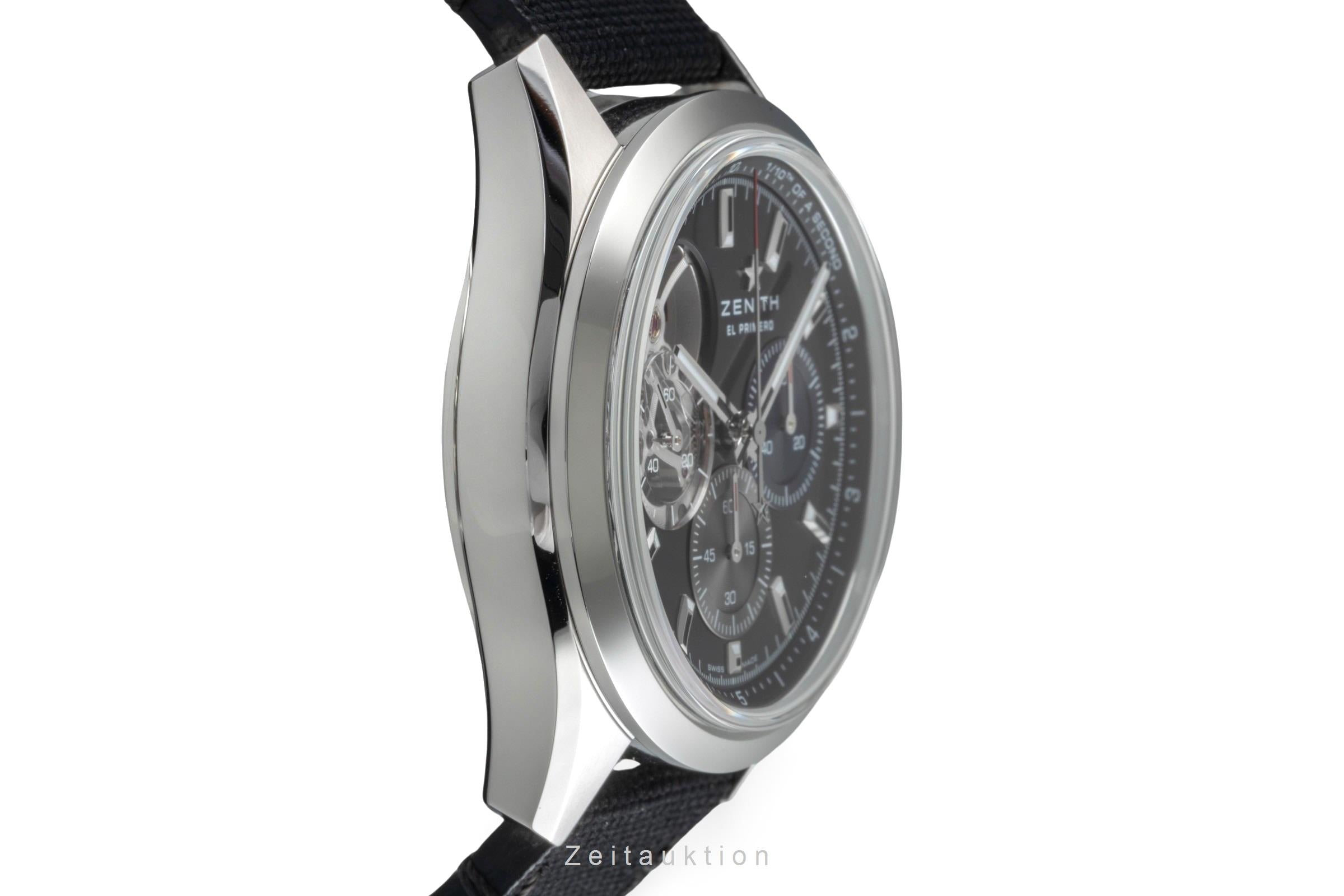 Zenith Chronomaster cronografo acciaio automatismo orologio da uomo 03.3300.3604/21.C822 LP: 10100EUR  [2505595]