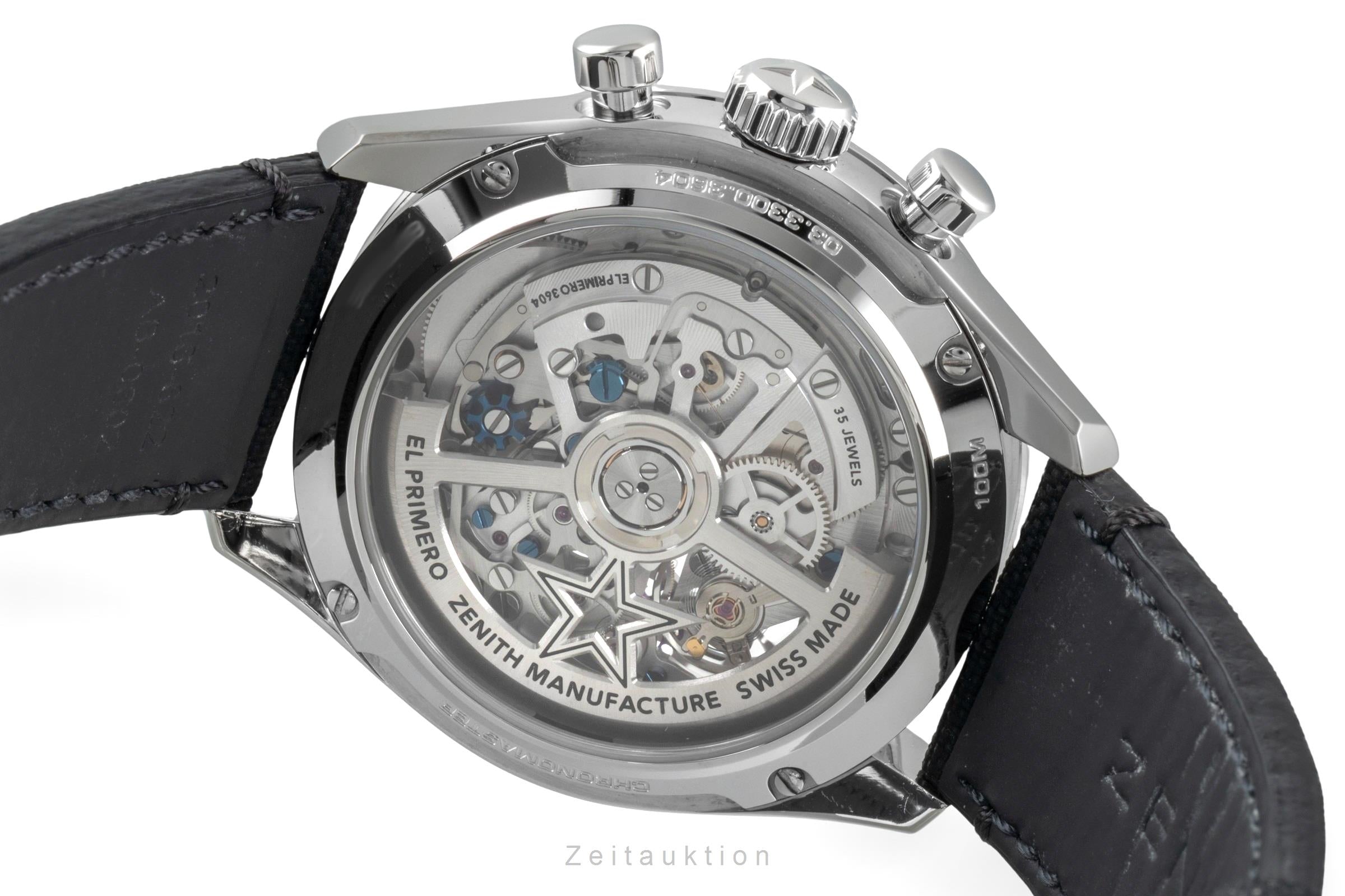 Zenith Chronomaster cronografo acciaio automatismo orologio da uomo 03.3300.3604/21.C822 LP: 10100EUR  [2505595]