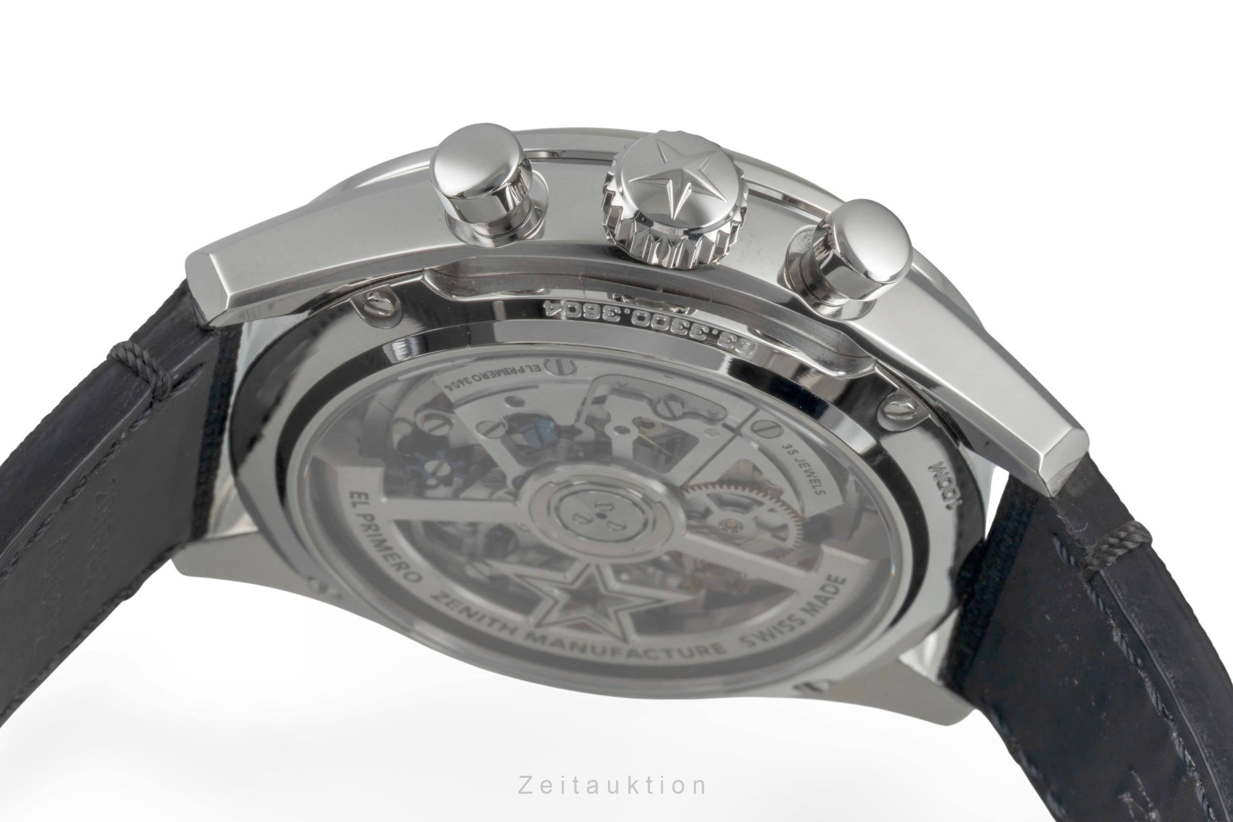 Zenith Chronomaster cronografo acciaio automatismo orologio da uomo 03.3300.3604/21.C822 LP: 10100EUR  [2505595]