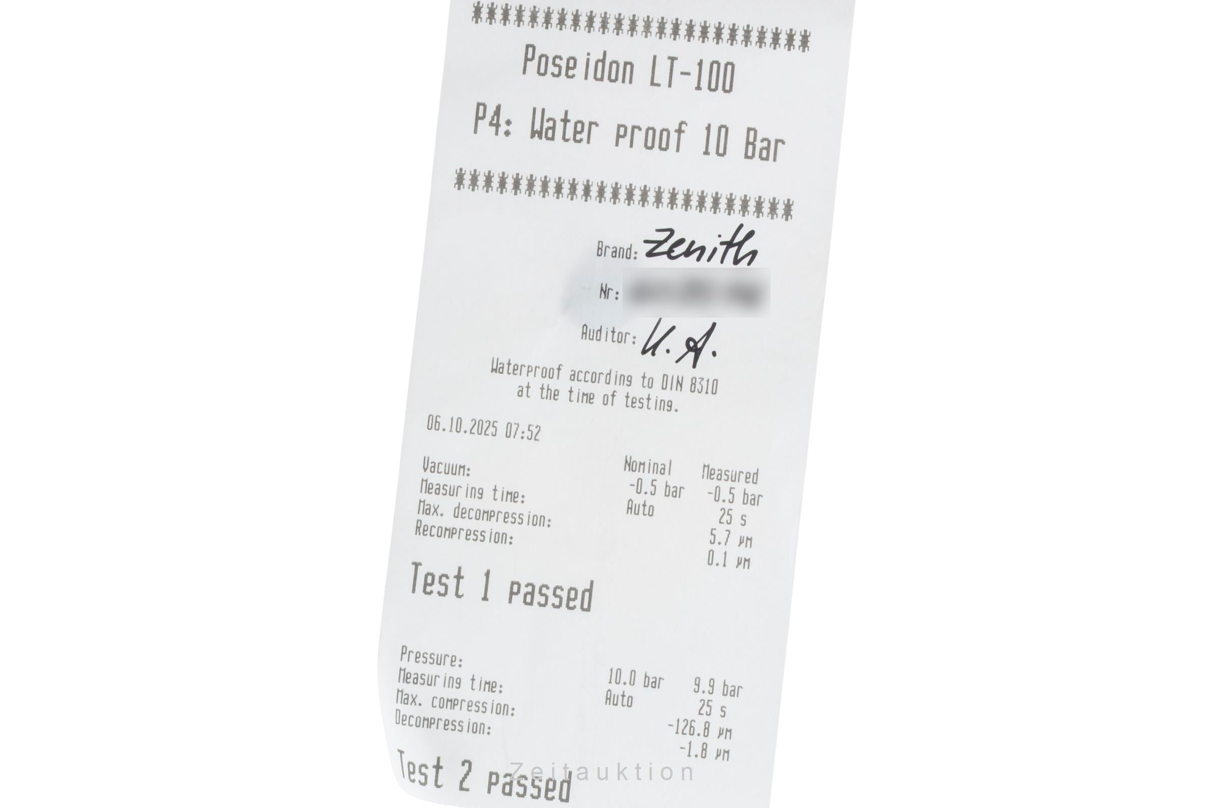 Zenith Chronomaster cronografo acciaio automatismo orologio da uomo 03.3300.3604/21.C822 LP: 10100EUR  [2505595]