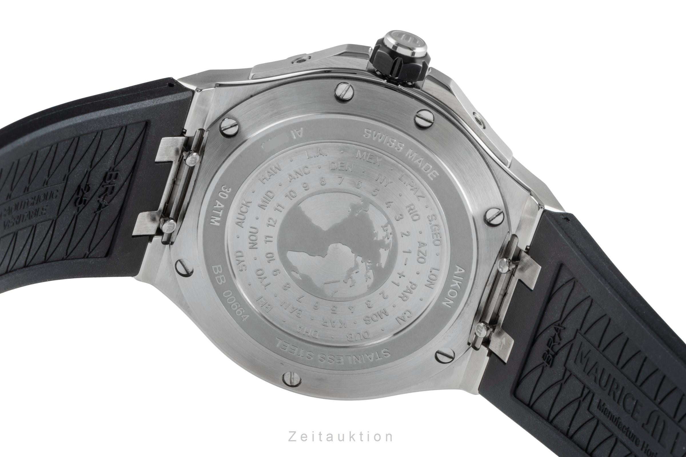 Maurice Lacroix Aikon Venturer GMT Stahl Automatik AI6158-SS001-130-2 B&P 2025 [2505596]