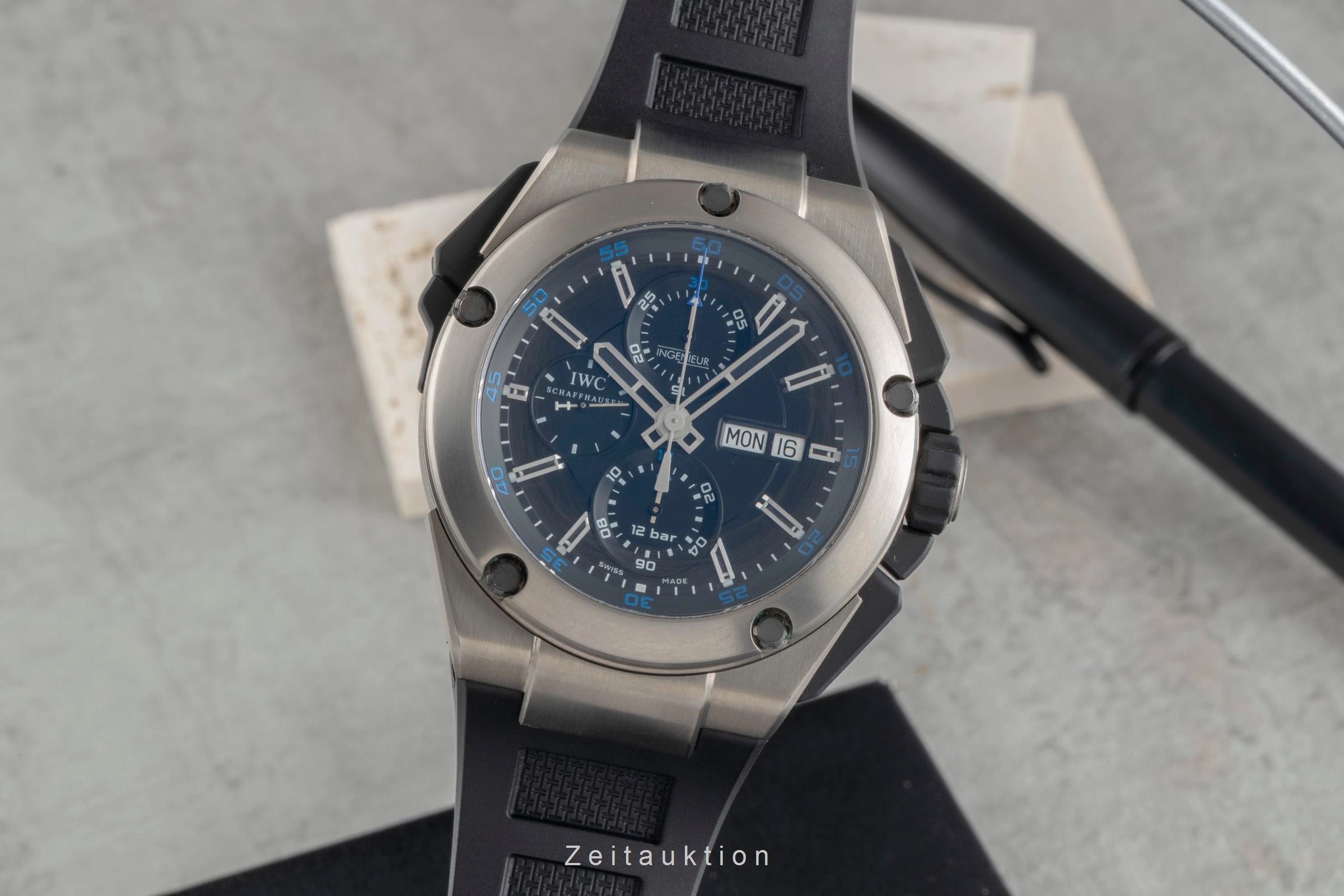 IWC Ingenieur cronografo titanio automatismo orologio da uomo IW376501  [2505597]