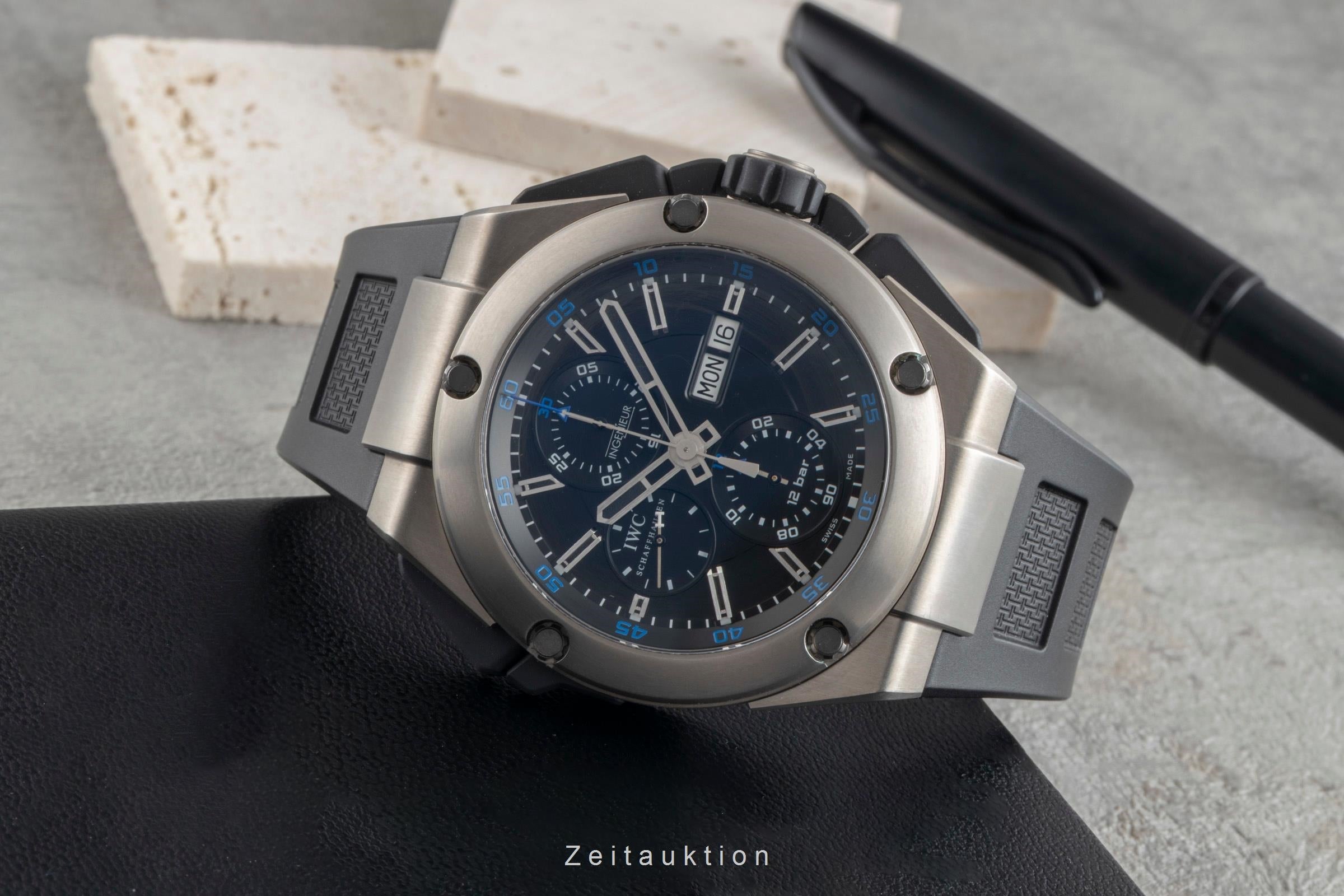 IWC Ingenieur cronografo titanio automatismo orologio da uomo IW376501  [2505597]