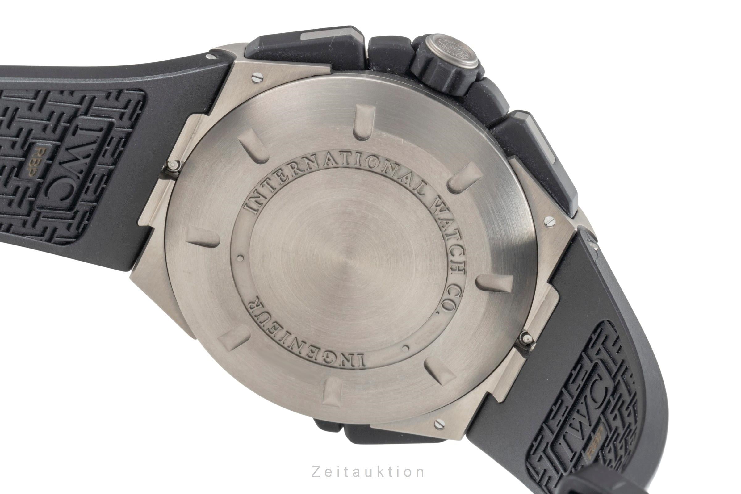 IWC Ingenieur cronografo titanio automatismo orologio da uomo IW376501  [2505597]