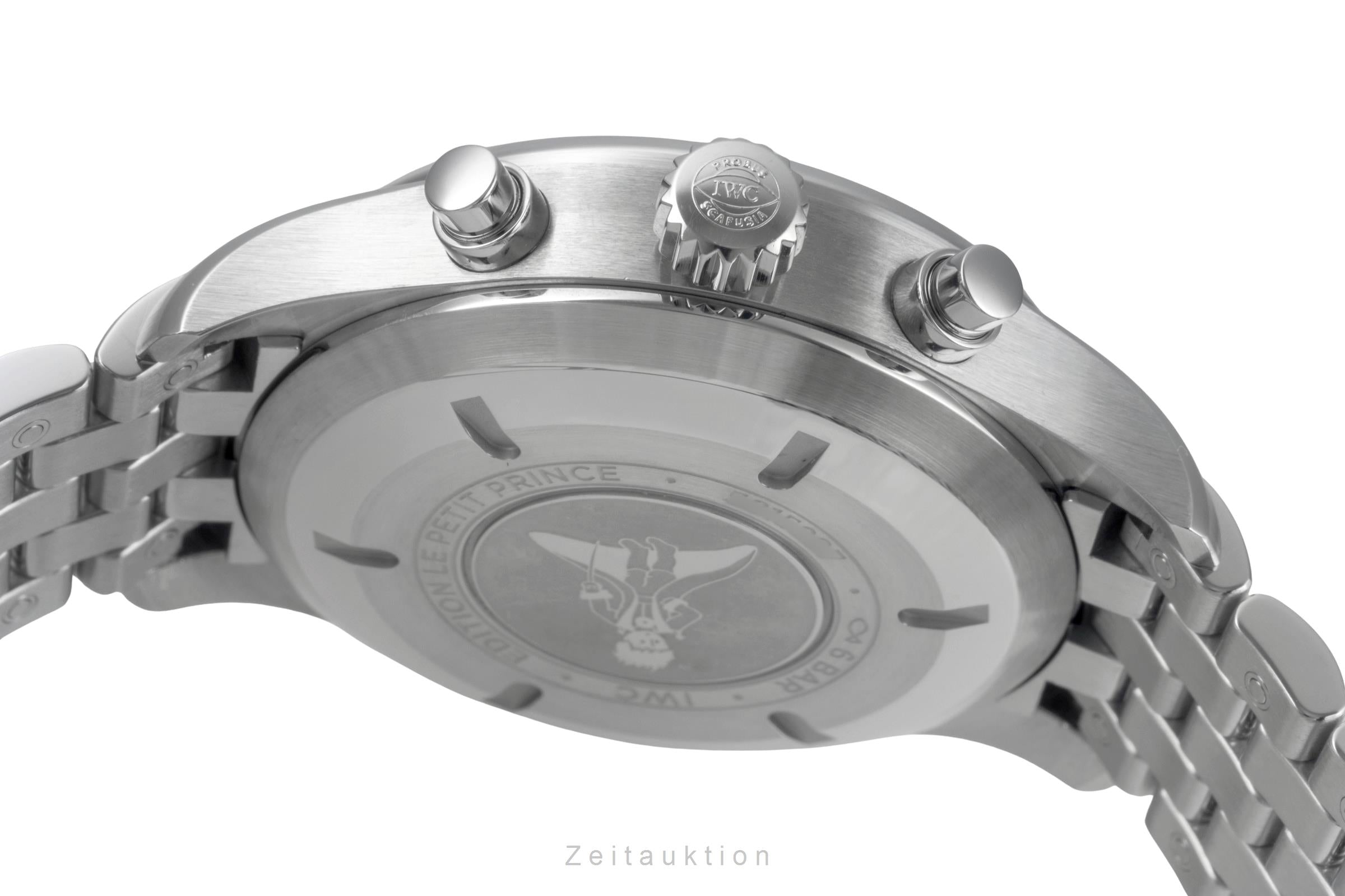 IWC Fliegerchronograph chronograph steel automatic men's watch IW377717 LP: 9500EUR  [2505598]