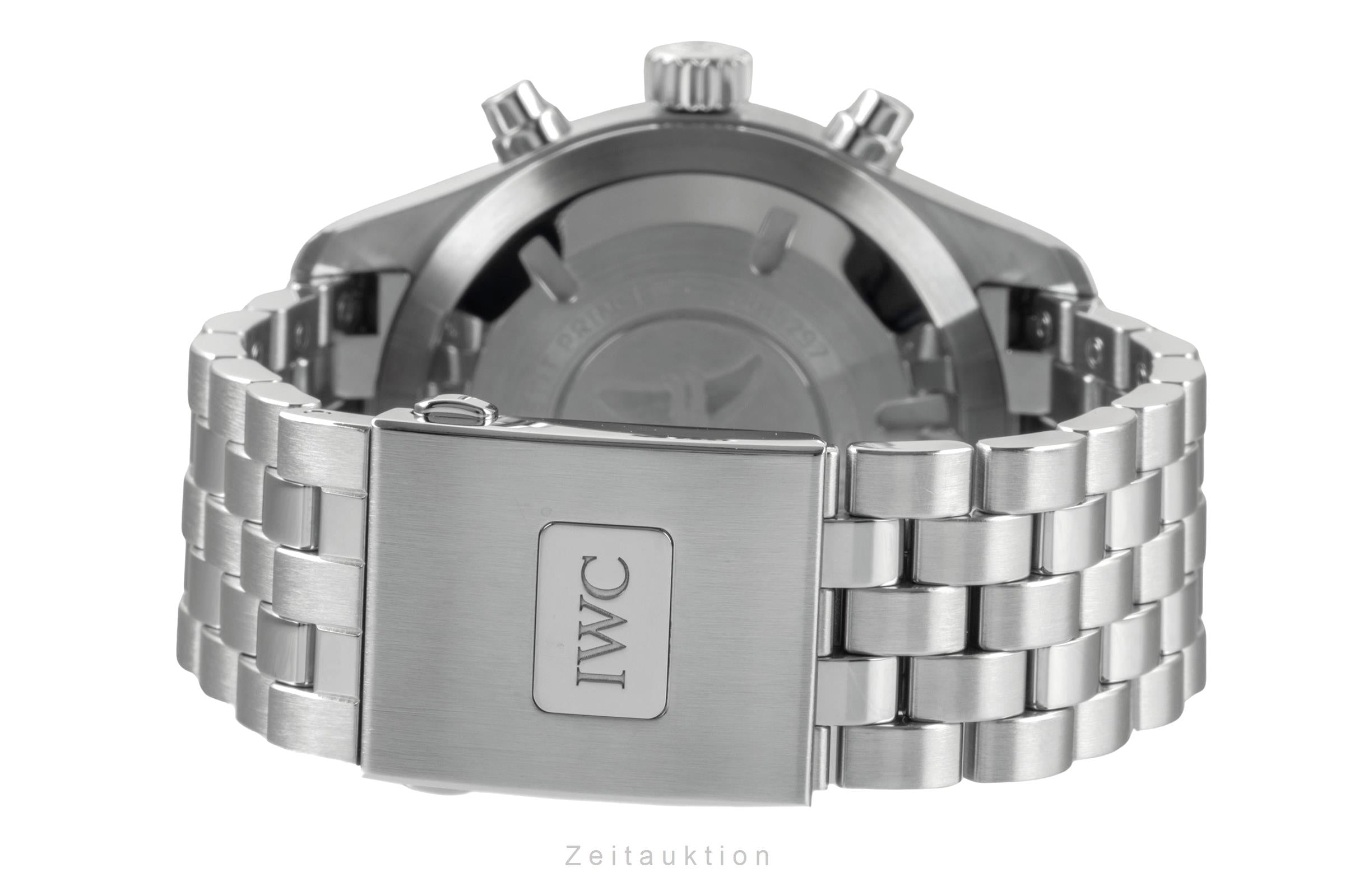 IWC Fliegerchronograph chronograph steel automatic men's watch IW377717 LP: 9500EUR  [2505598]
