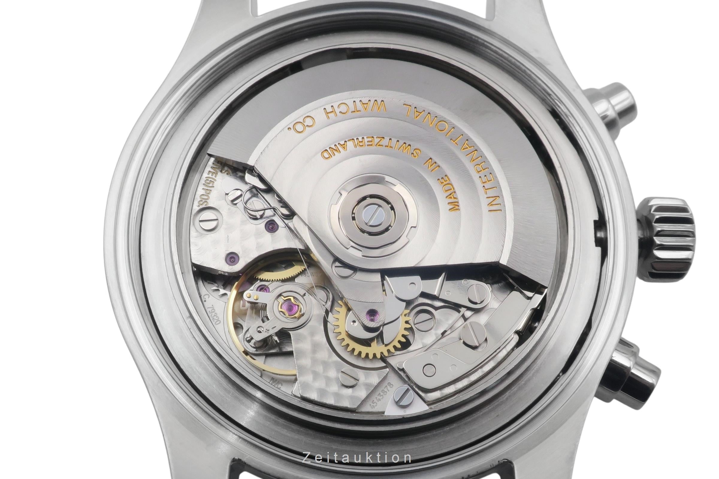 IWC Fliegerchronograph chronograph steel automatic men's watch IW377717 LP: 9500EUR  [2505598]