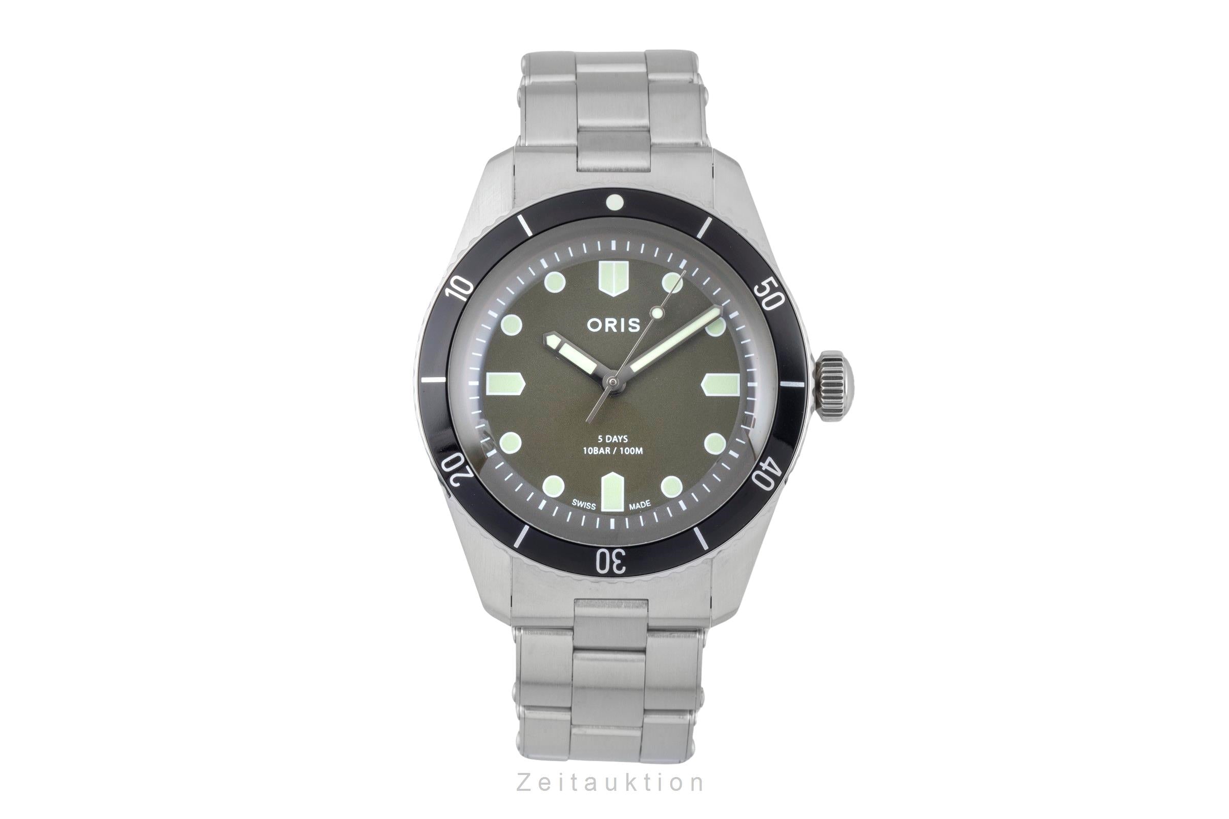 Oris Divers Sixty-Five acero automático reloj para caballeros 01 400 7774 4087	 LP: 3500EUR Limited  [2505599]