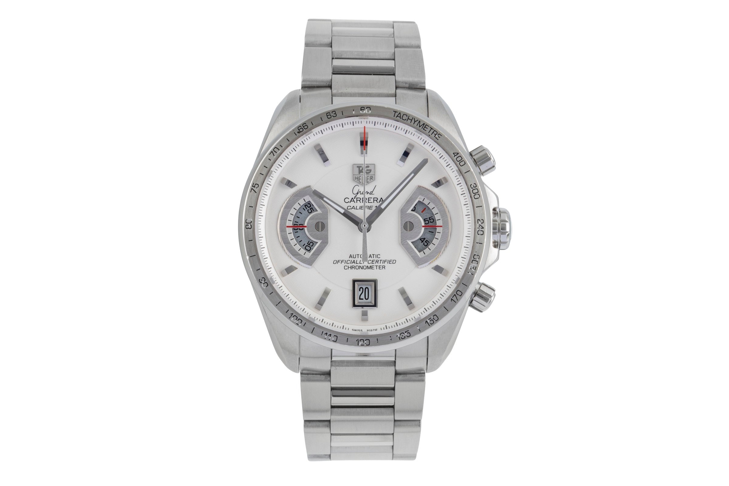 Tag Heuer Grand Carrera Chronograph Automatik Stahl Ref. CAV511B  [2505600]