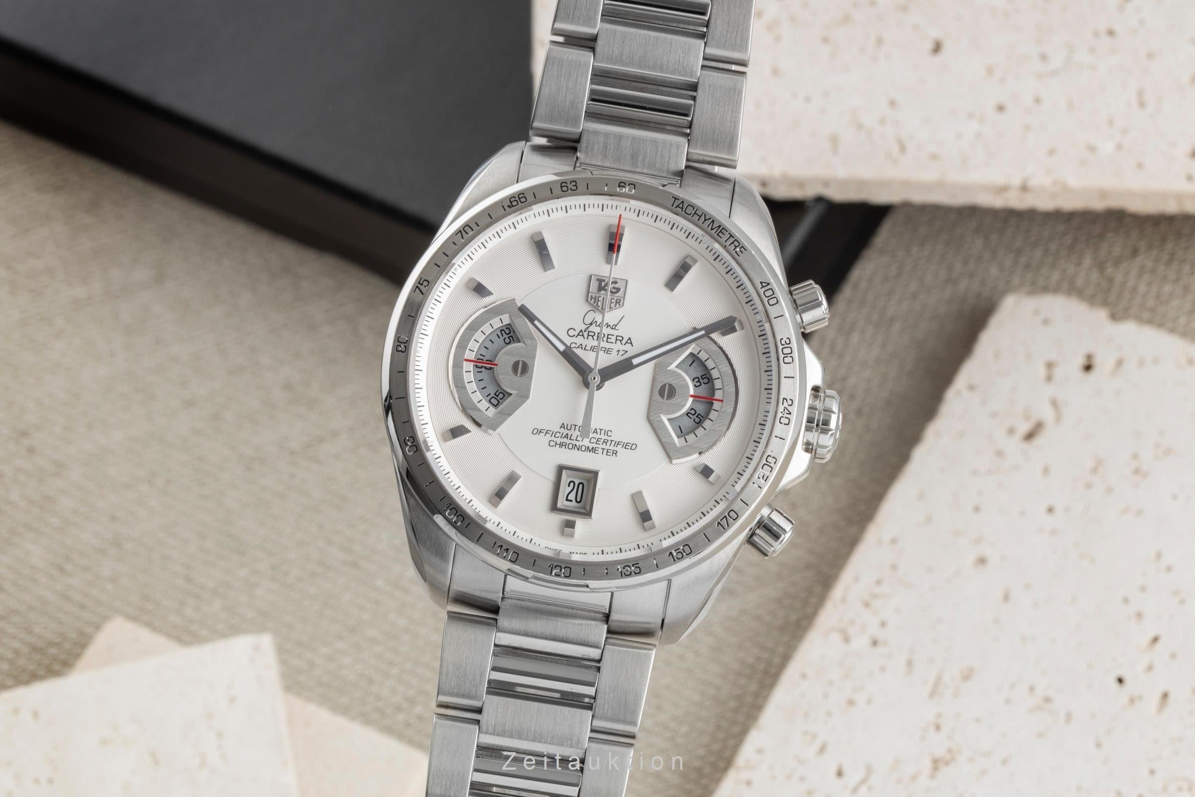 Tag Heuer Grand Carrera Chronograph Automatik Stahl Ref. CAV511B  [2505600]