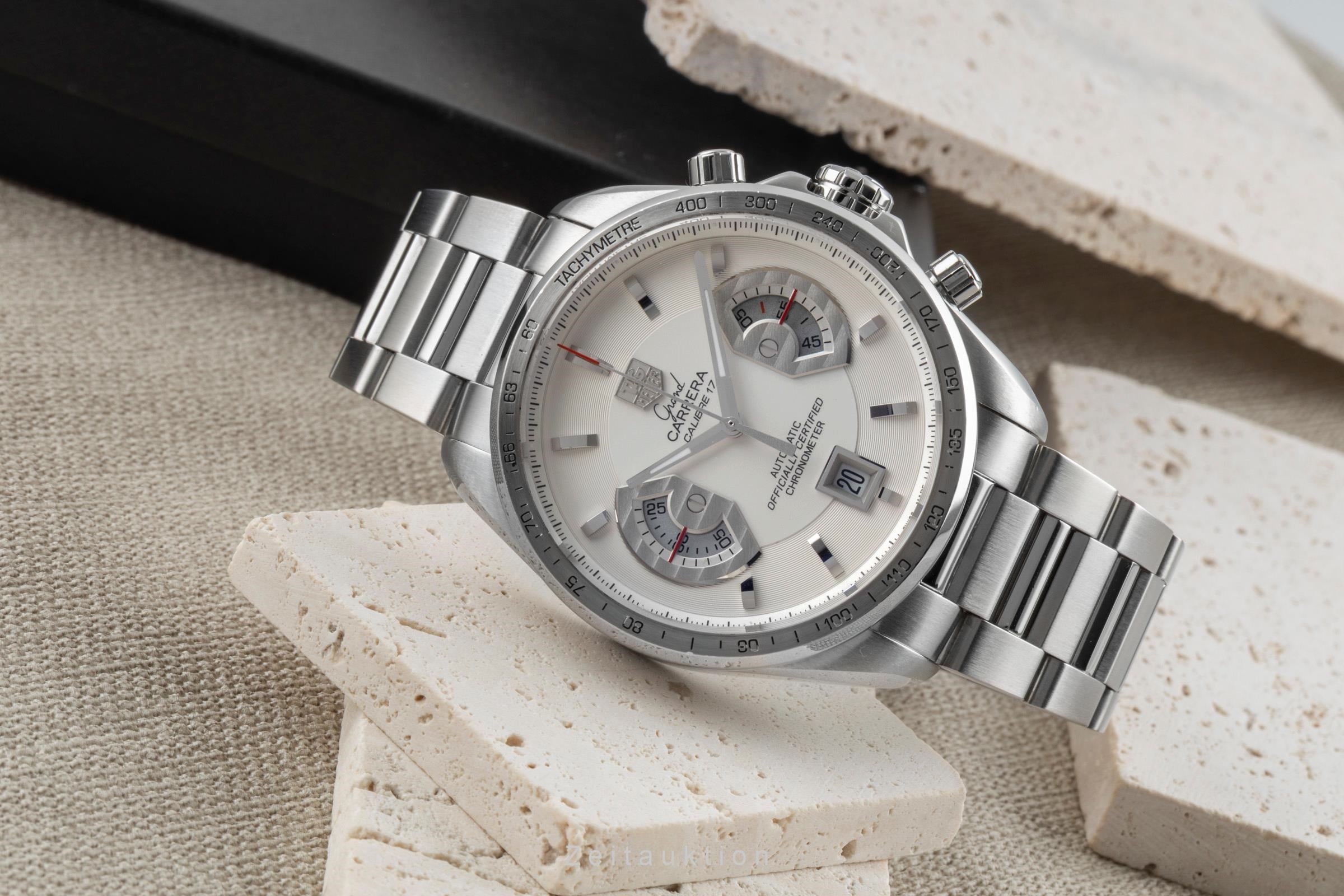 Tag Heuer Carrera chronograph steel automatic Kal. 17 Ref. CAV511B