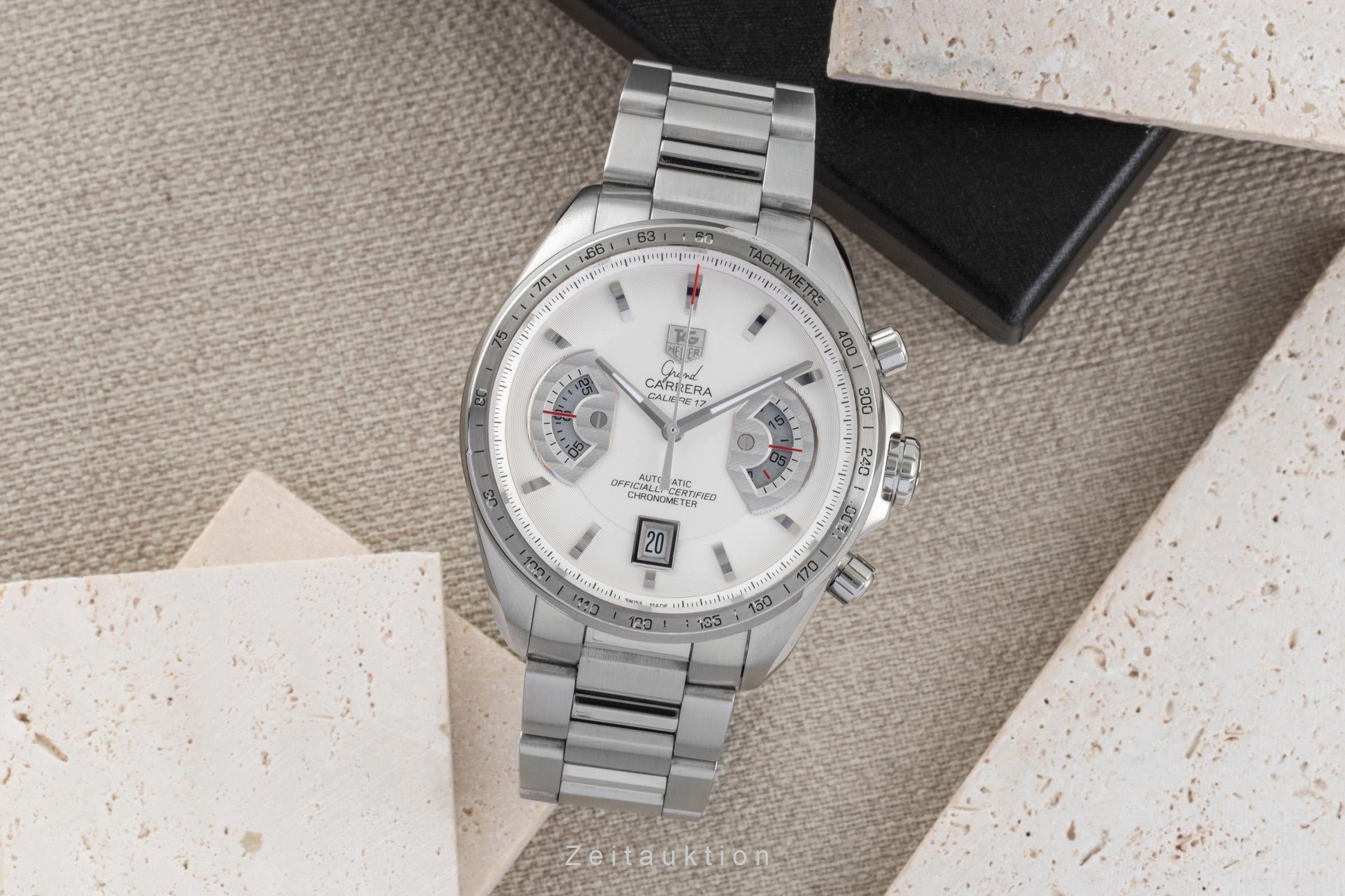 Tag Heuer Grand Carrera Chronograph Automatik Stahl Ref. CAV511B  [2505600]