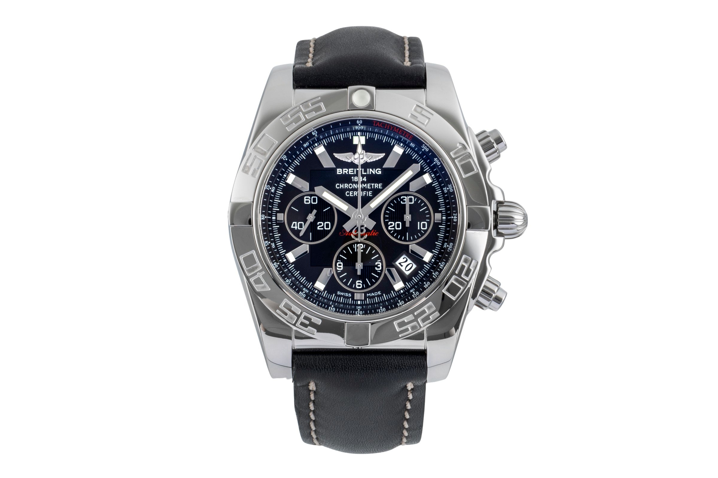 Breitling Chronomat 44 chronographe acier automatique montre pour hommes AB0110  [2505601]
