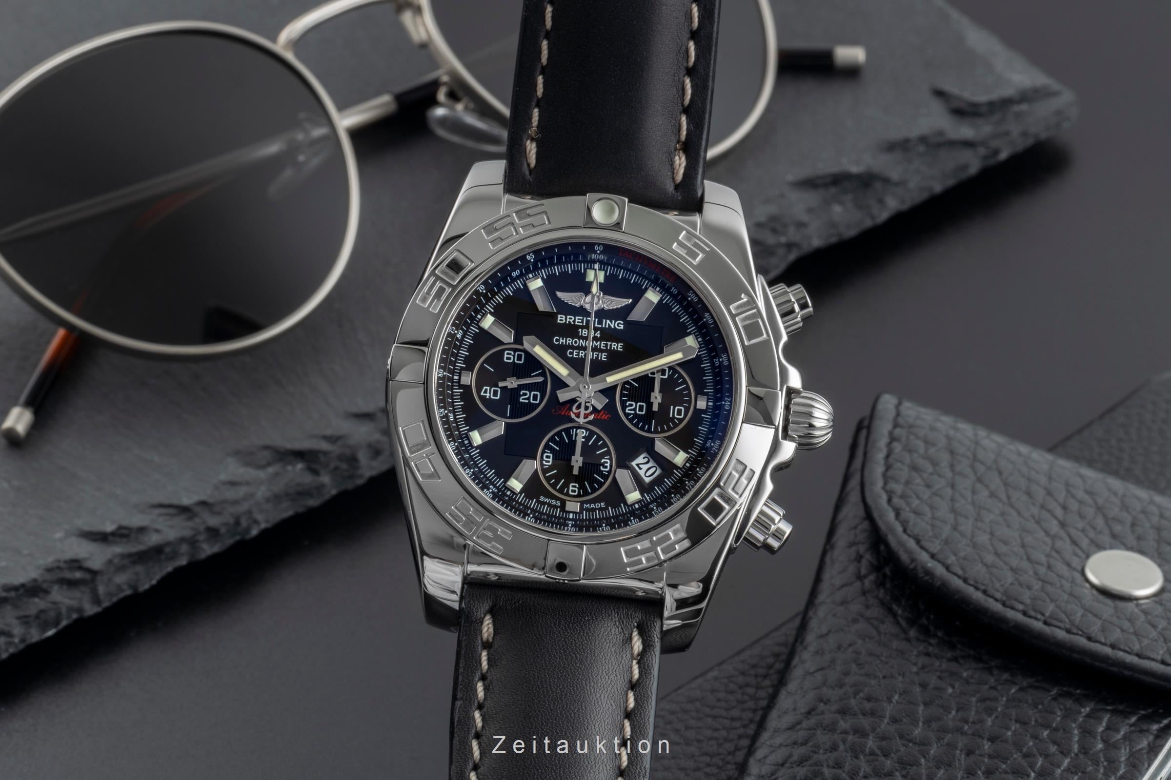 Breitling Chronomat 44 chronographe acier automatique montre pour hommes AB0110  [2505601]