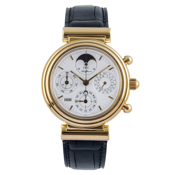 IWC Da Vinci cronografo oro 18 ct automatismo orologio da uomo IW375001  [2505606]