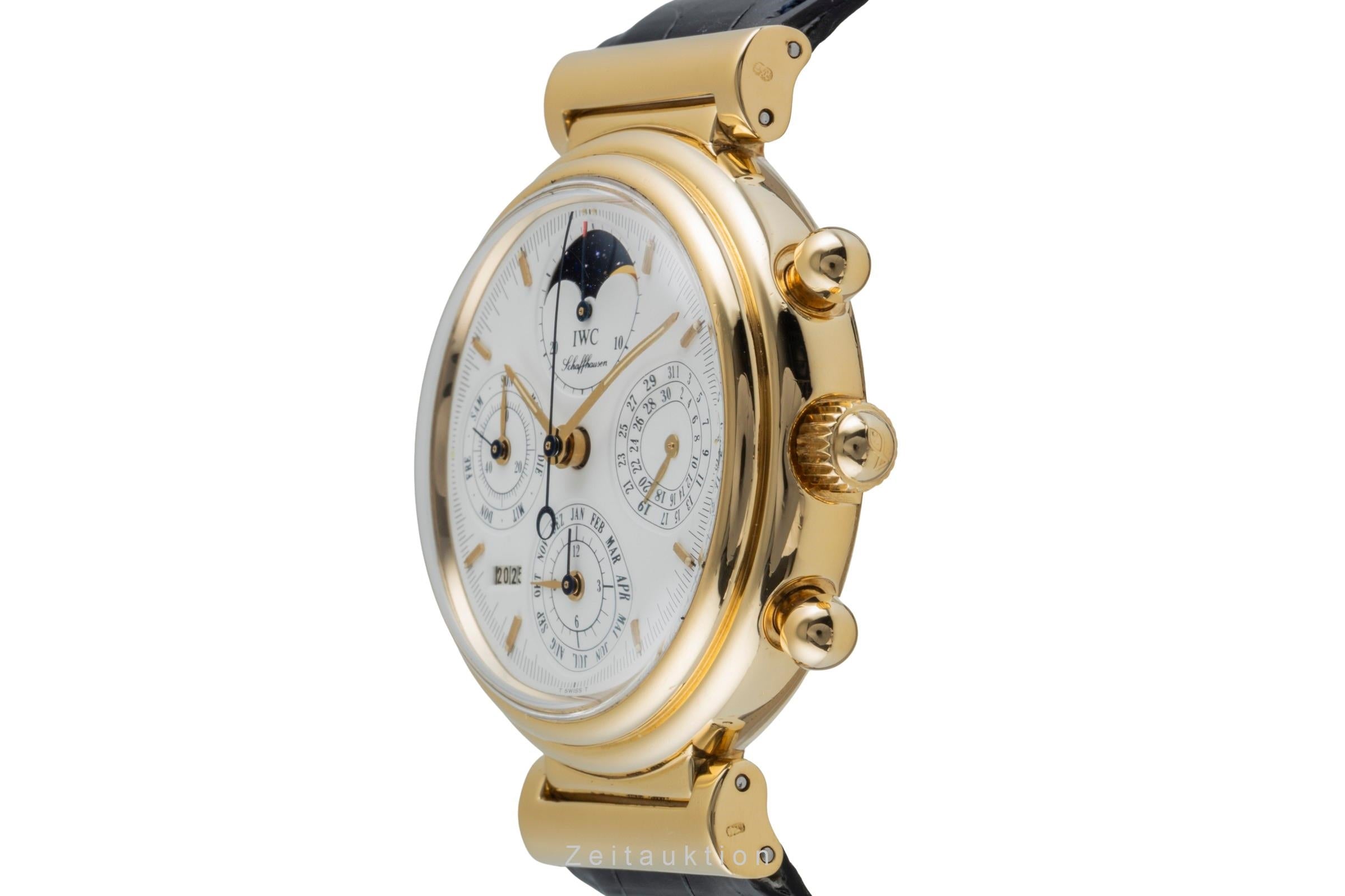 IWC Da Vinci cronografo oro 18 ct automatismo orologio da uomo IW375001  [2505606]