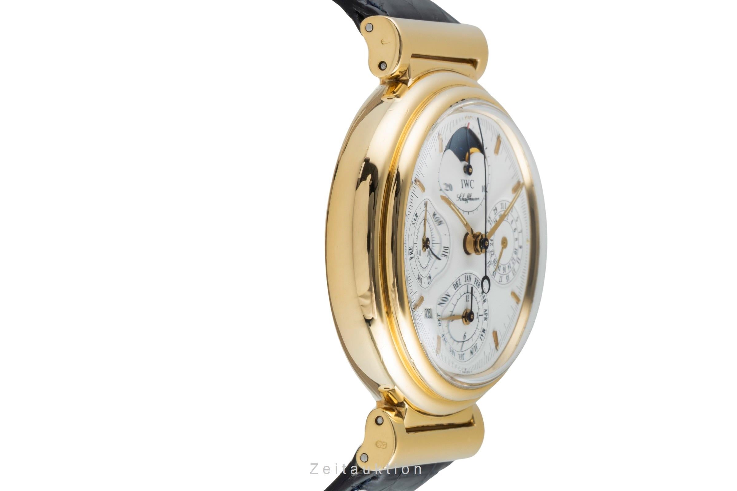 IWC Da Vinci cronografo oro 18 ct automatismo orologio da uomo IW375001  [2505606]