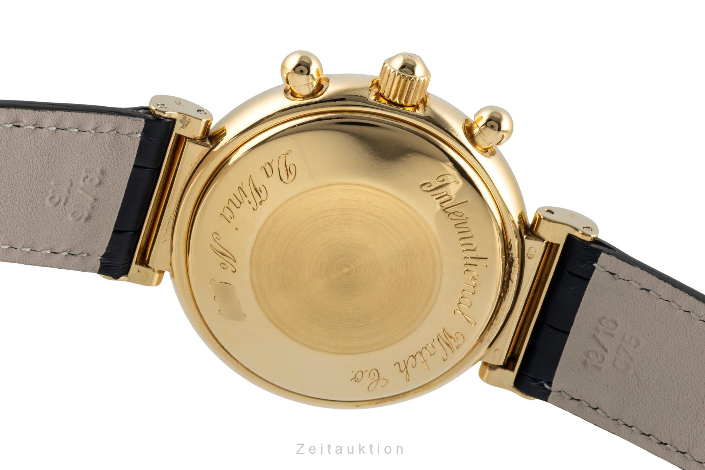 IWC Da Vinci cronografo oro 18 ct automatismo orologio da uomo IW375001  [2505606]