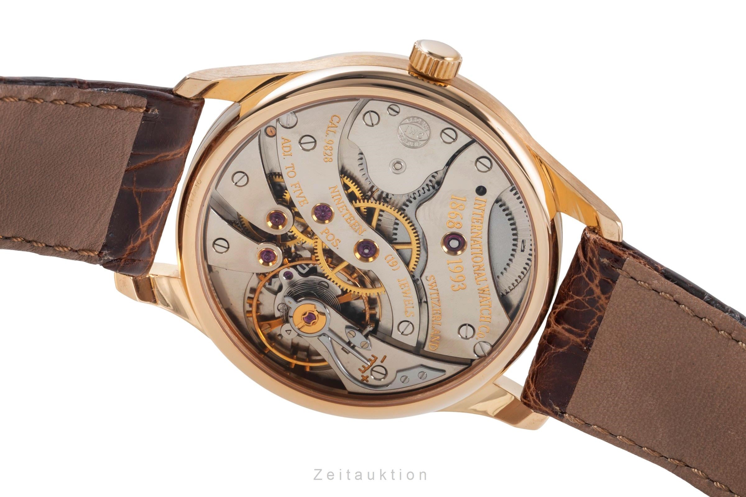 IWC Portugieser oro 18 ct carica manuale orologio da uomo IW544103 Limited  [2505610]