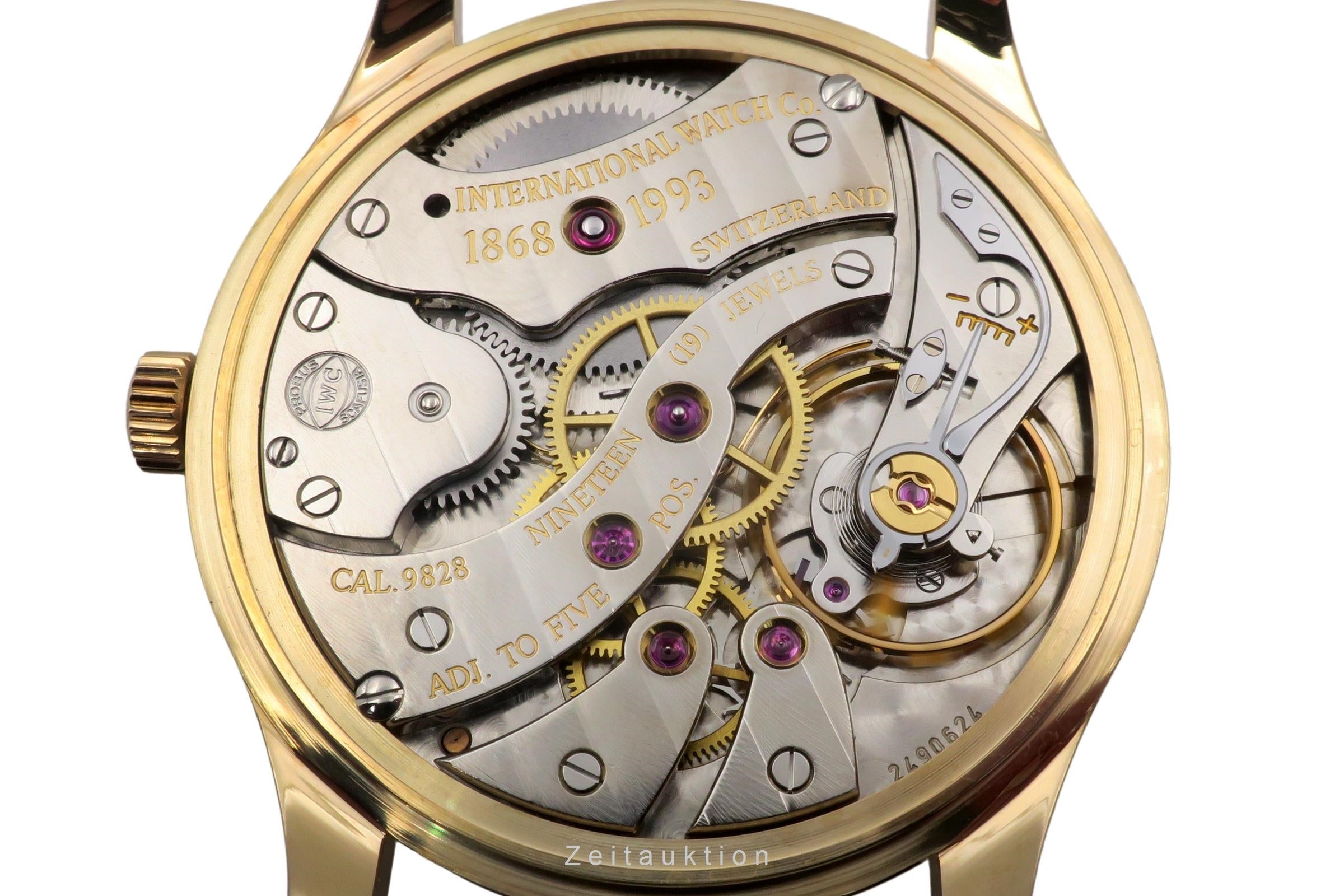IWC Portugieser oro 18 ct carica manuale orologio da uomo IW544103 Limited  [2505610]