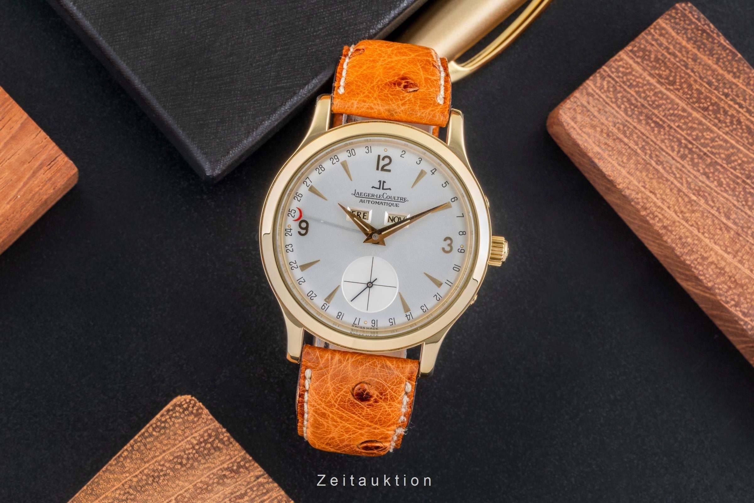 Jaeger LeCoultre Master Calendar or 18 ct automatique montre pour hommes 140.1.87  [2505612]