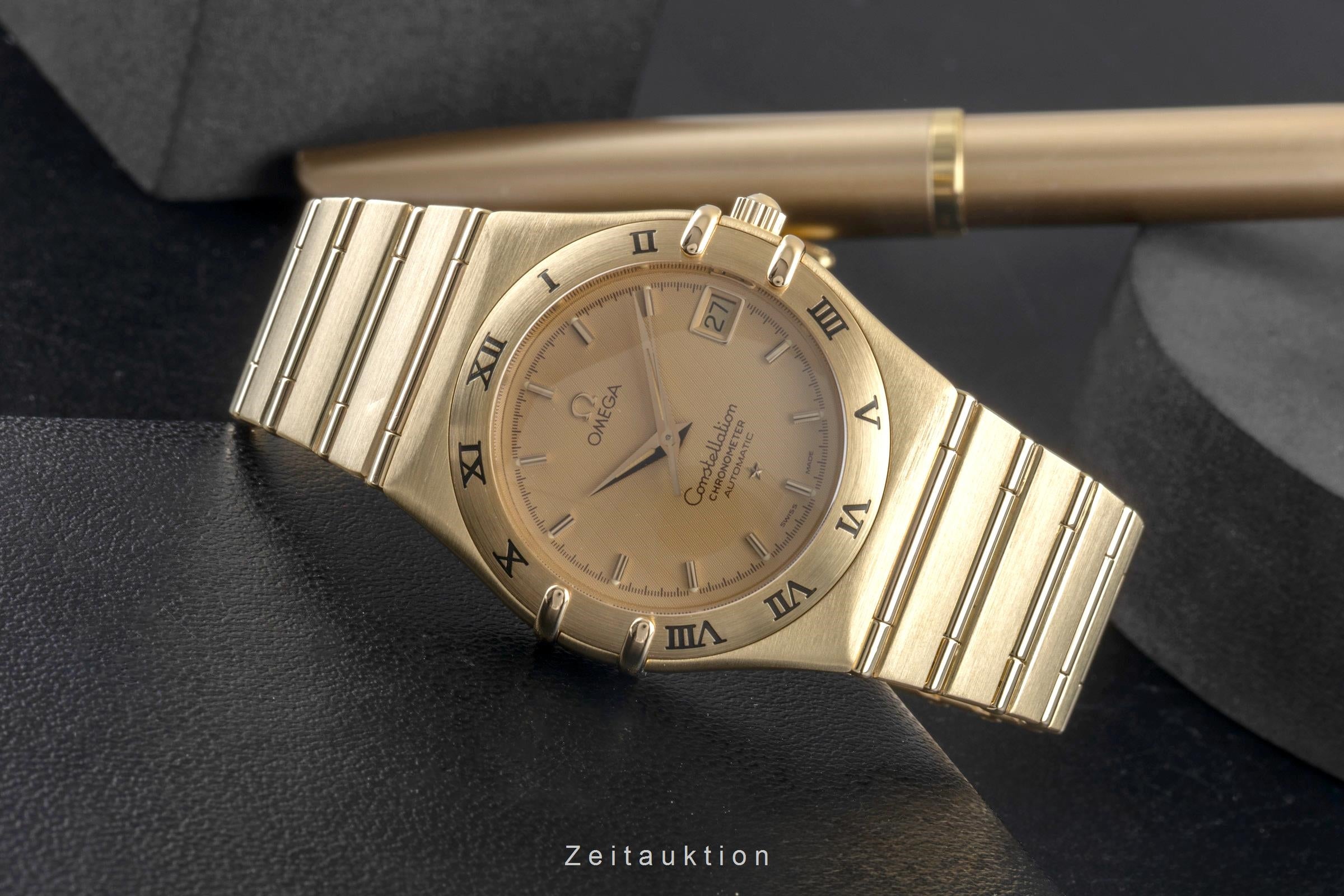Omega Constellation oro 18 ct automatismo orologio da uomo 1102.10.00 LP: 45800EUR  [2505613]