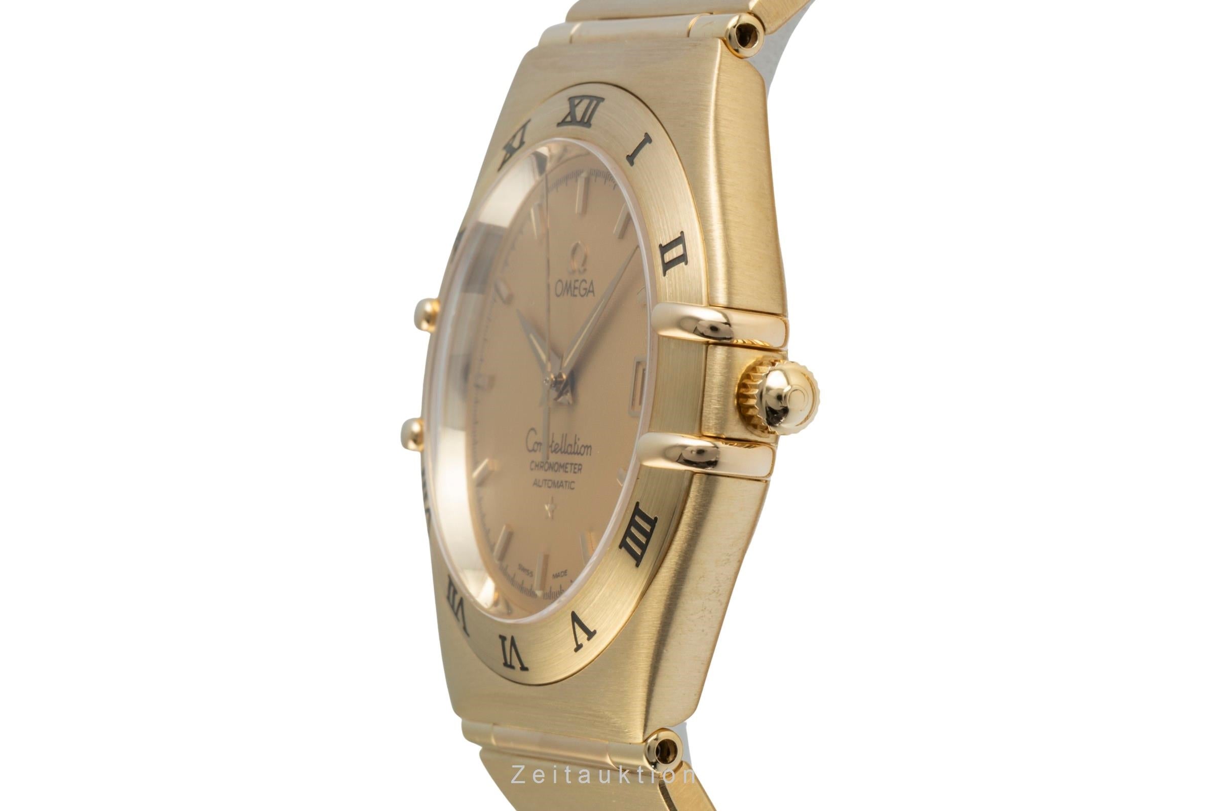 Omega Constellation oro 18 ct automatismo orologio da uomo 1102.10.00 LP: 45800EUR  [2505613]