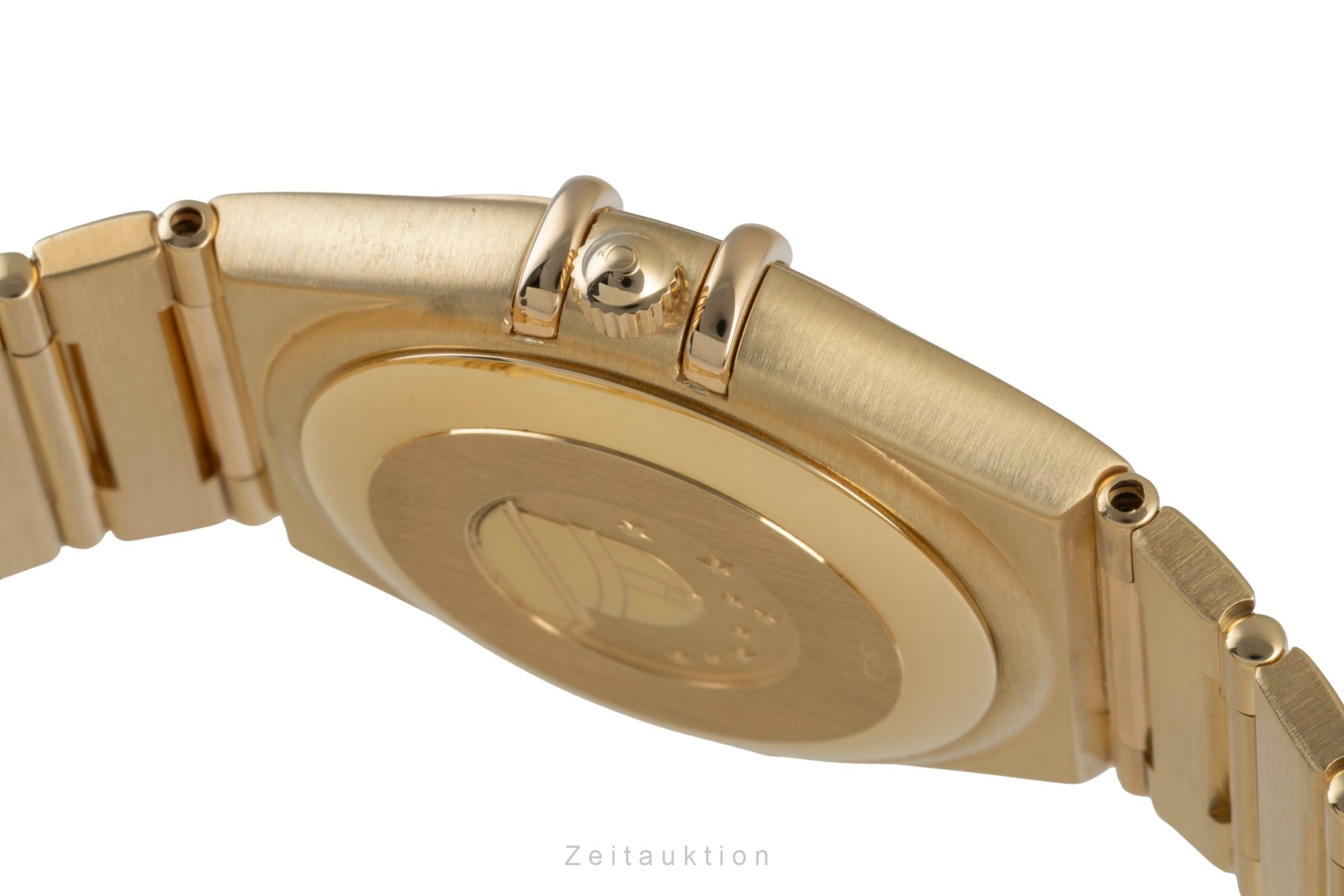 Omega Constellation oro 18 ct automatismo orologio da uomo 1102.10.00 LP: 45800EUR  [2505613]