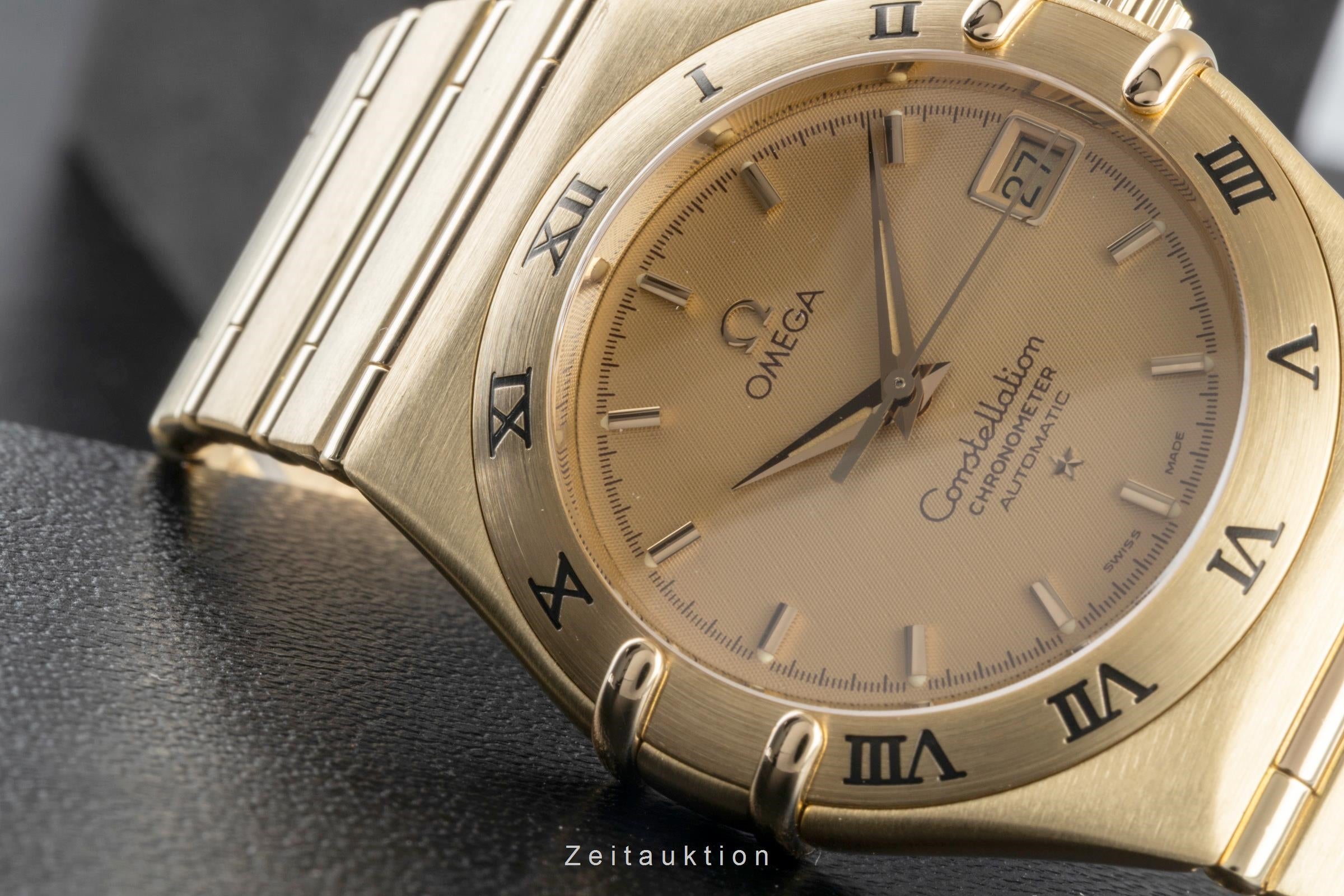 Omega Constellation oro 18 ct automatismo orologio da uomo 1102.10.00 LP: 45800EUR  [2505613]