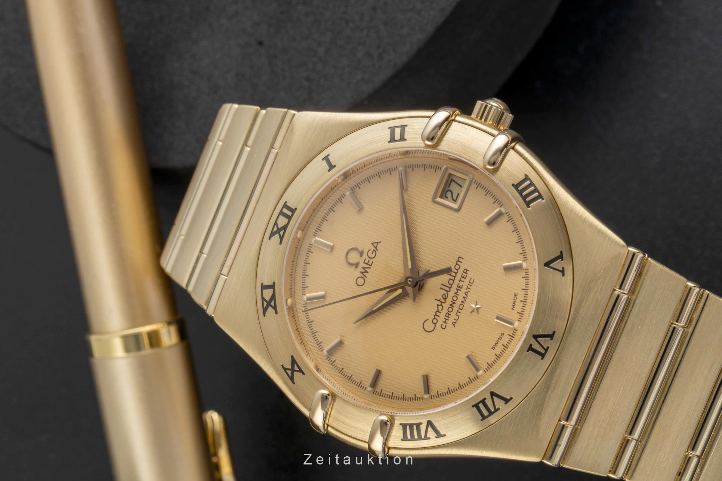 Omega Constellation oro 18 ct automatismo orologio da uomo 1102.10.00 LP: 45800EUR  [2505613]