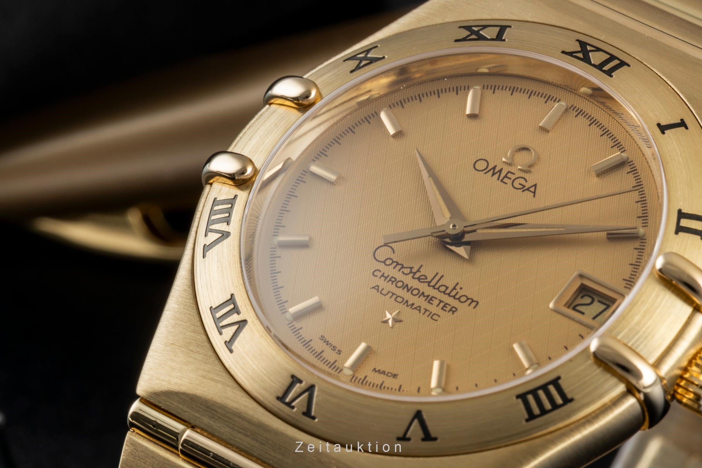 Omega Constellation oro 18 ct automatismo orologio da uomo 1102.10.00 LP: 45800EUR  [2505613]