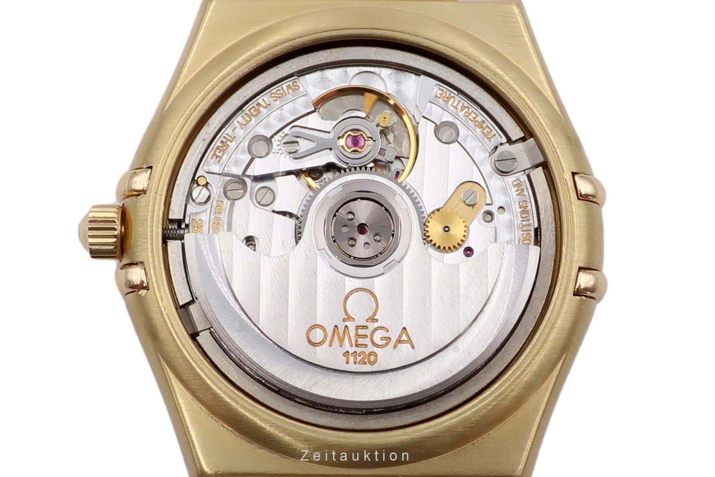 Omega Constellation oro 18 ct automatismo orologio da uomo 1102.10.00 LP: 45800EUR  [2505613]