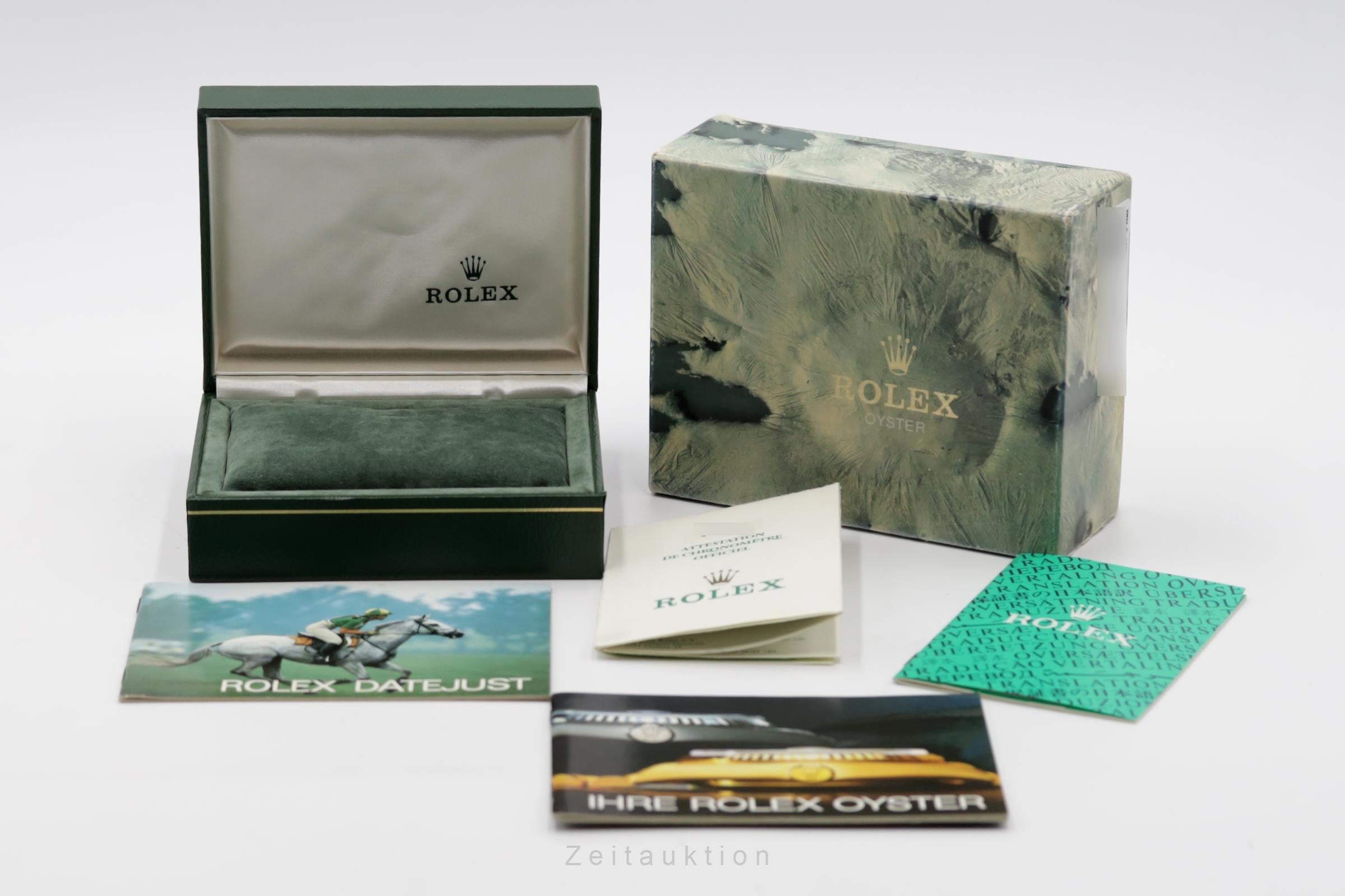 Rolex Datejust 36 Black Dial Stahl / Weissgold Ref. 16234 Box & Papiere 1990 [2505616]