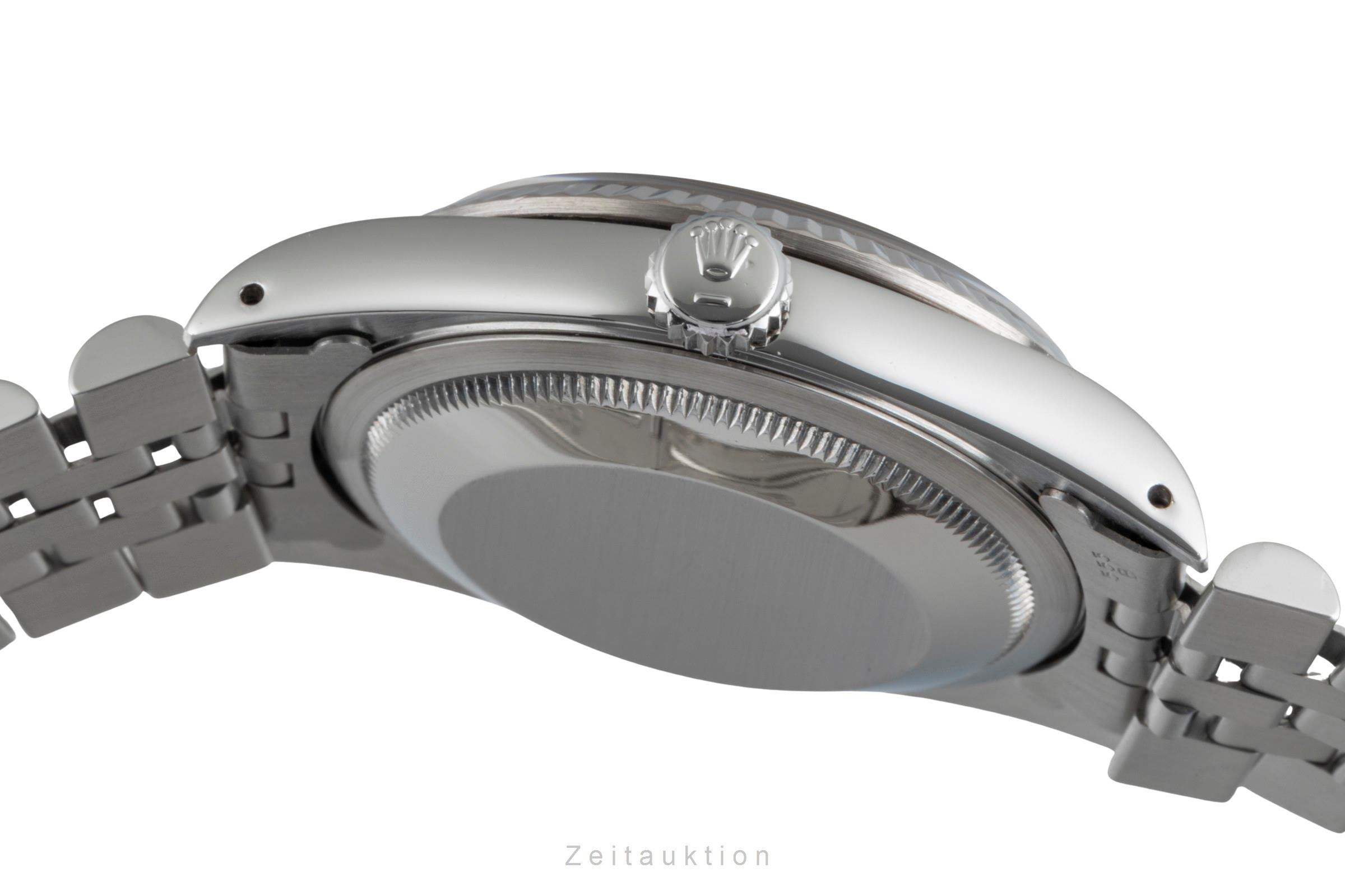 Rolex Datejust 36 Black Dial Stahl / Weissgold Ref. 16234 Box & Papiere 1990 [2505616]